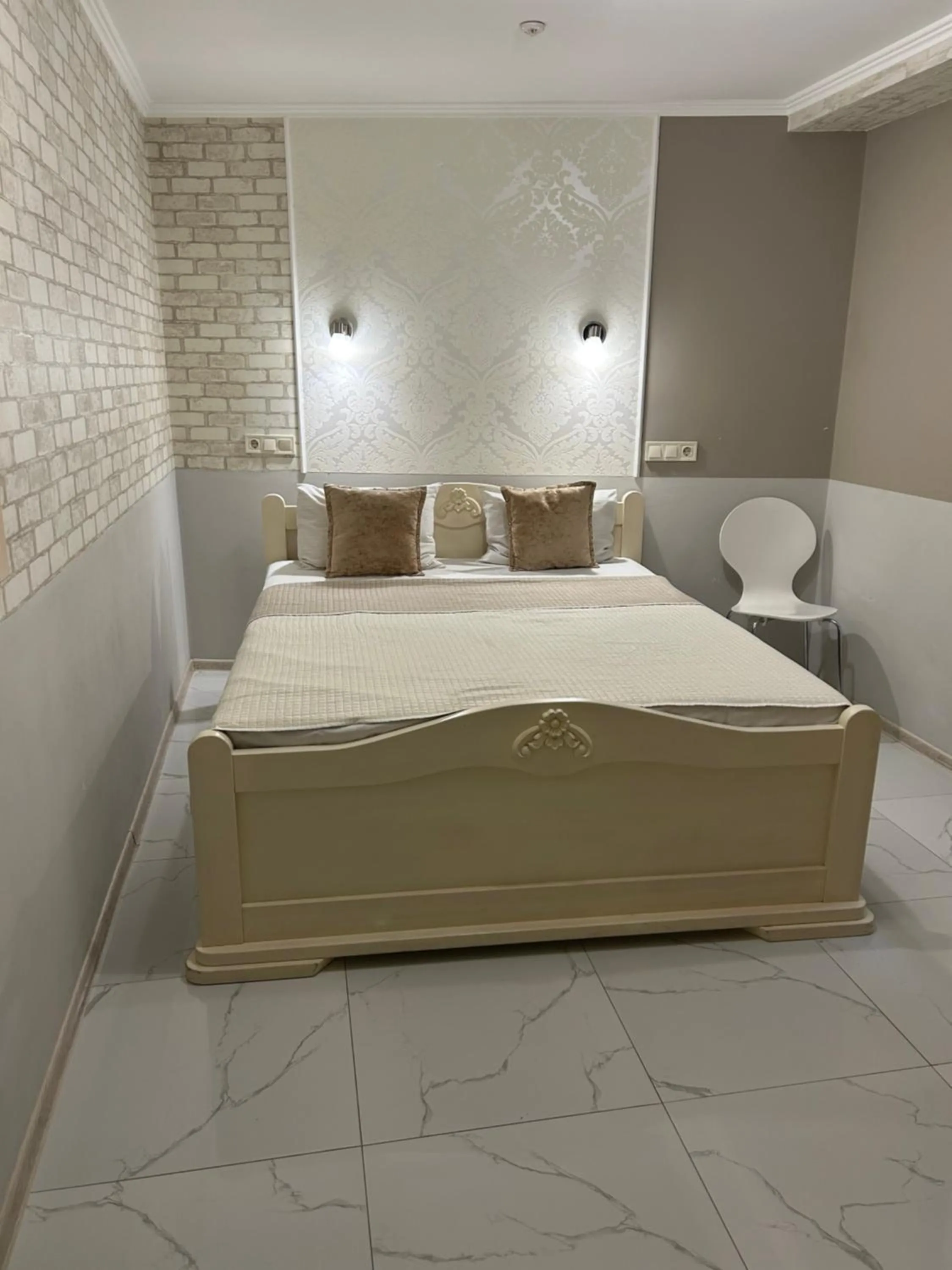 Bed in Budget Family Hotel