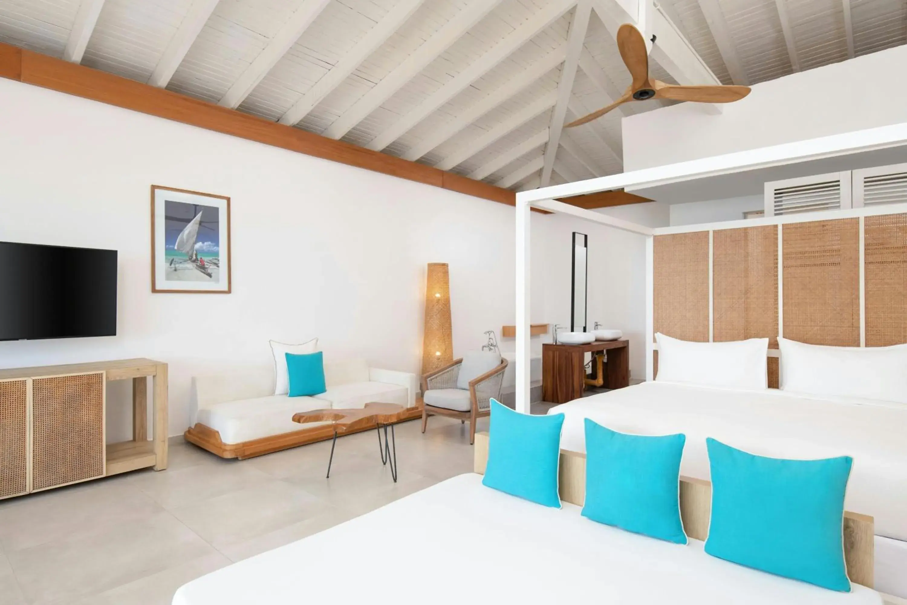 Two-Bedroom Villa with Balcony and Ocean View in Le Mersenne Zanzibar, Autograph Collection Two-Bedroom Villa with Balcony and Ocean View in Le Mersenne Zanzibar, Autograph Collection