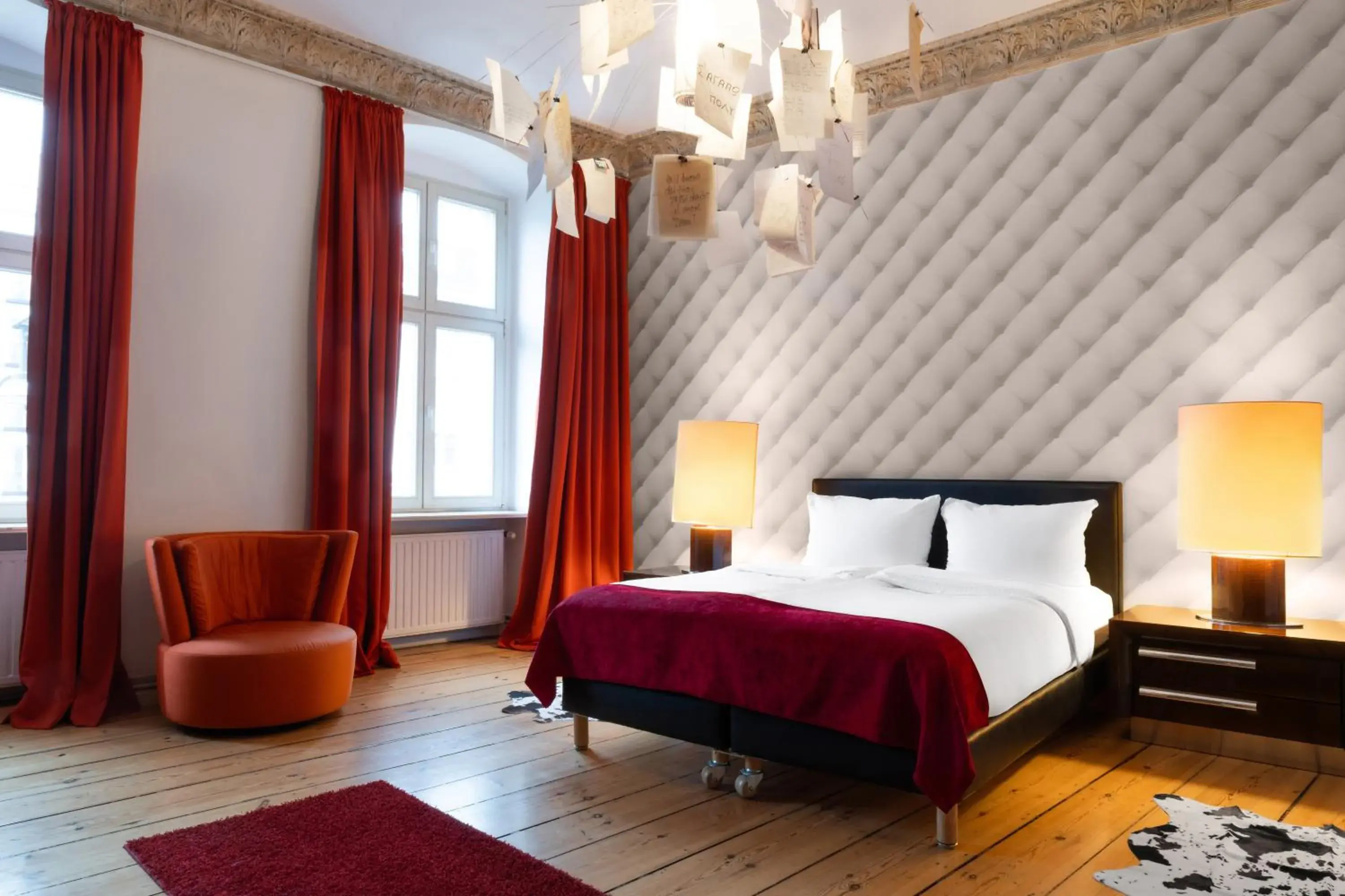 Bed in Hotel Adele am Alex Bed in Hotel Adele am Alex