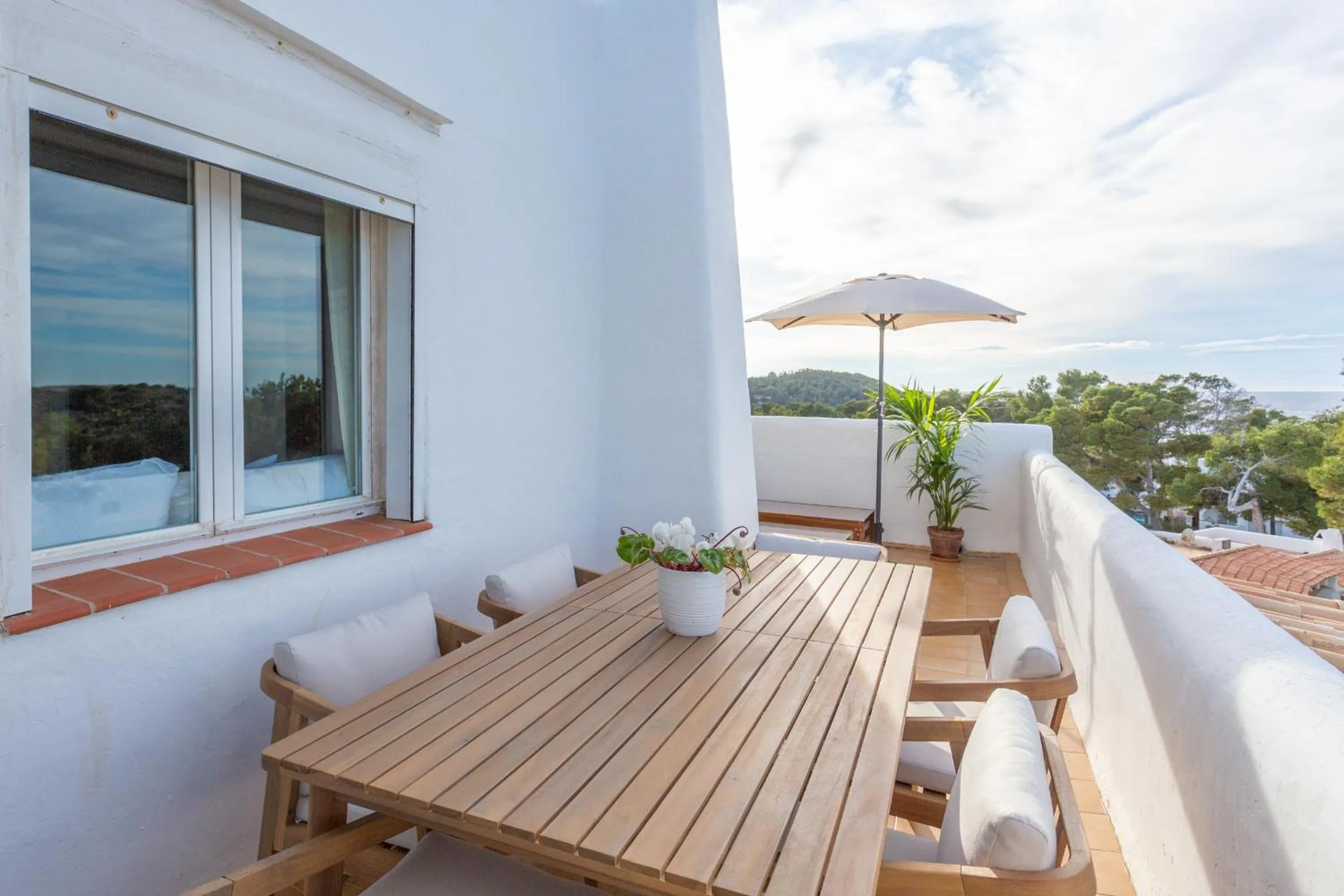 Balcony/Terrace in Apartmentos Nort