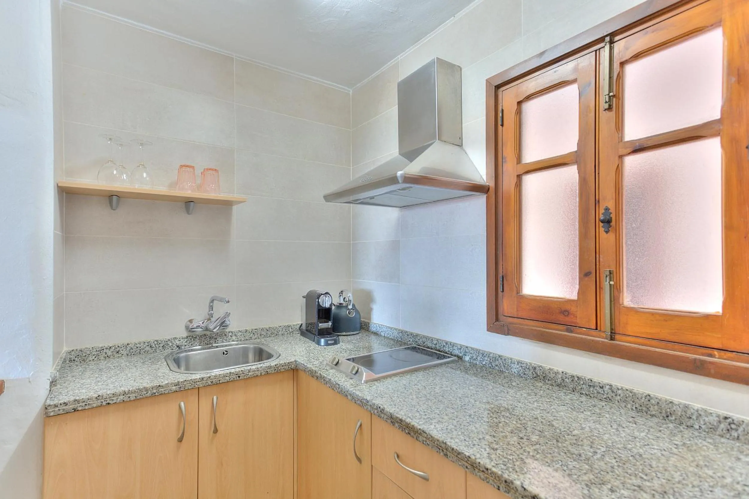 Kitchen or kitchenette in Apartmentos Nort