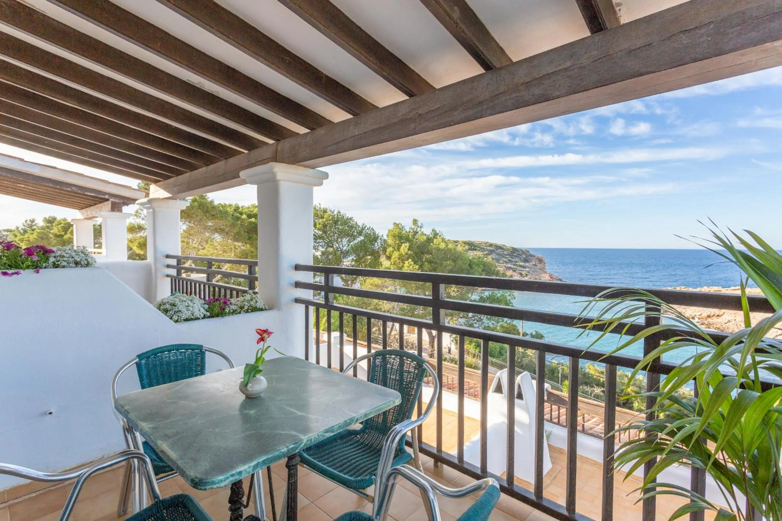 Balcony/Terrace in Apartmentos Nort