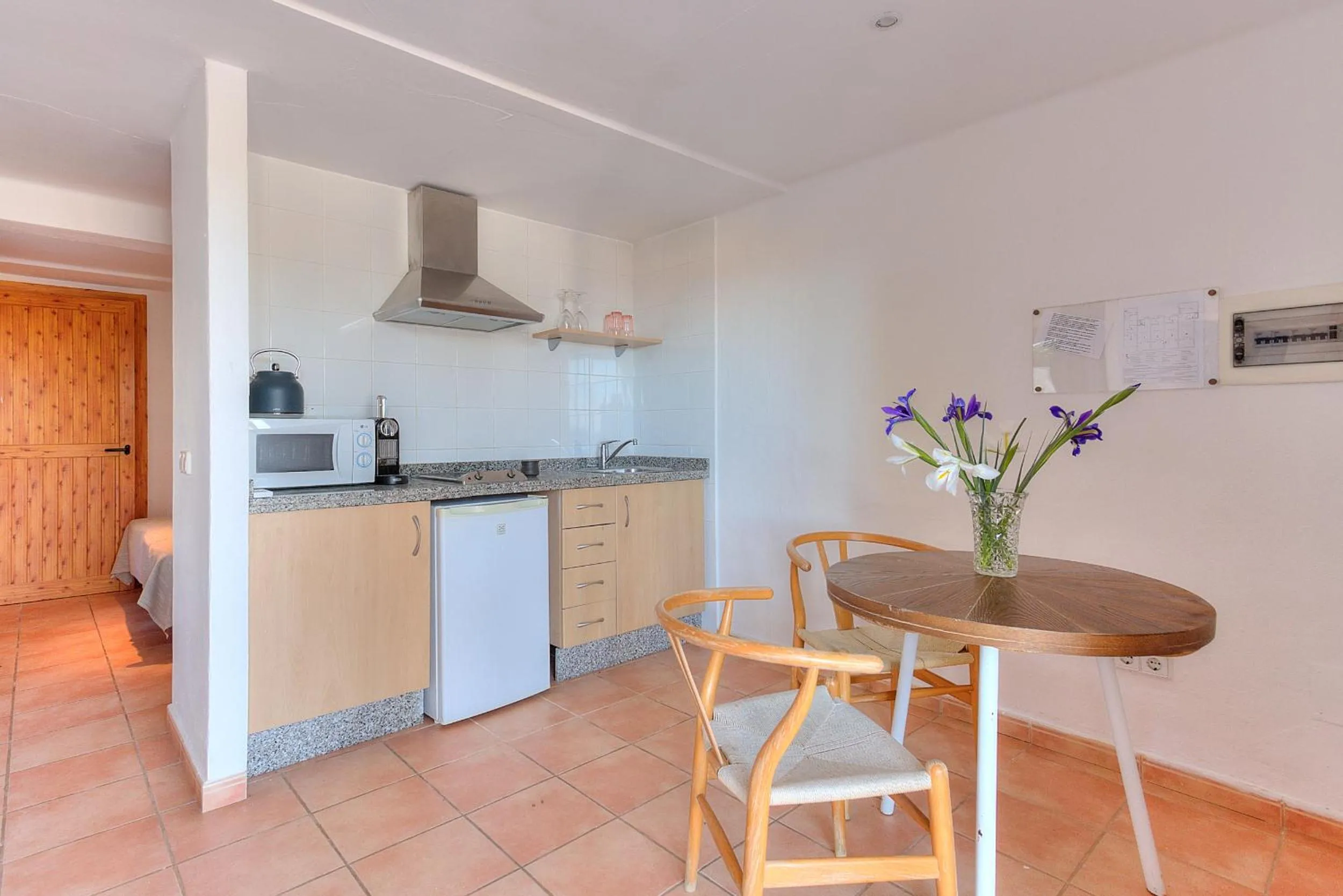 Kitchen or kitchenette in Apartmentos Nort