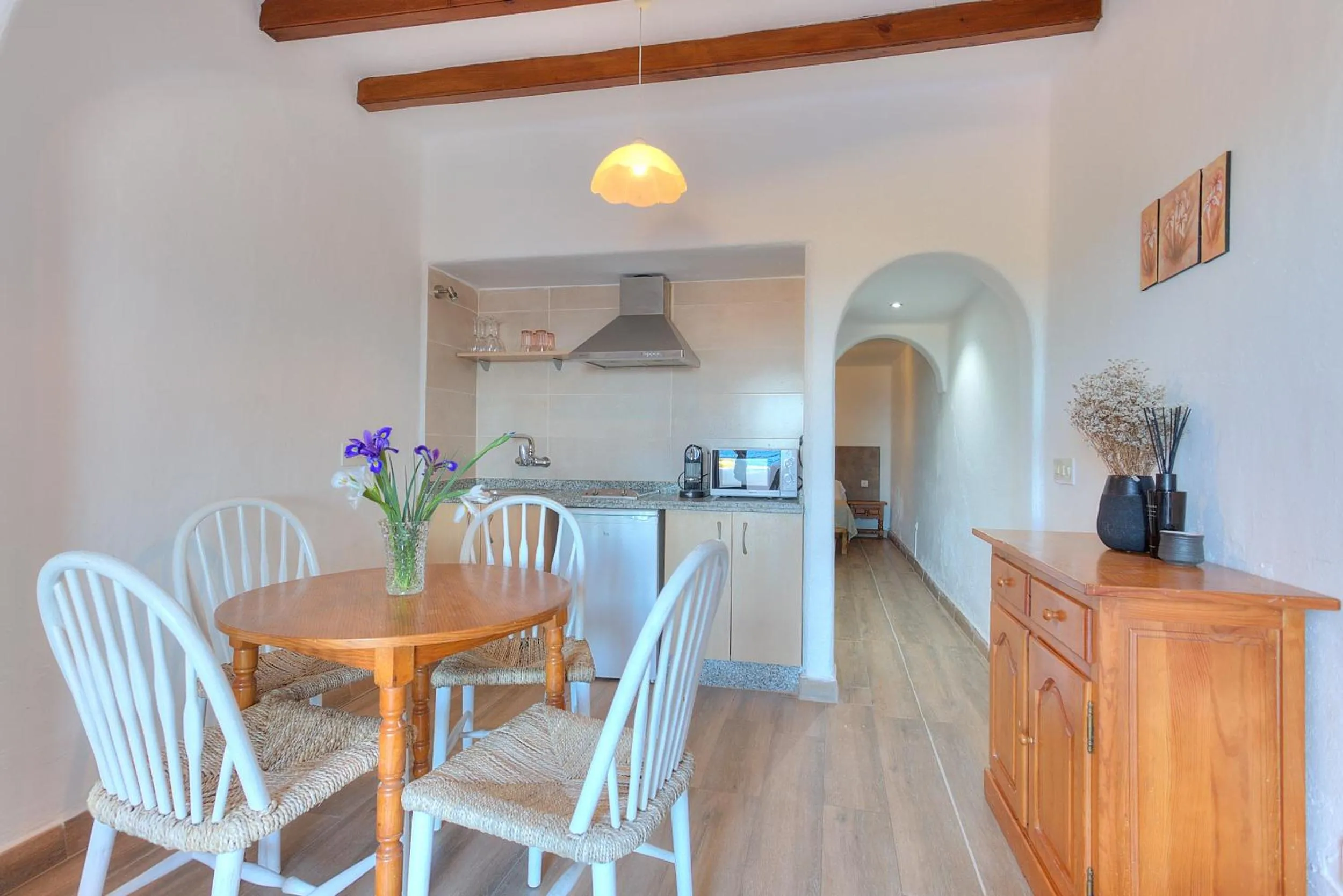 Kitchen or kitchenette in Apartmentos Nort