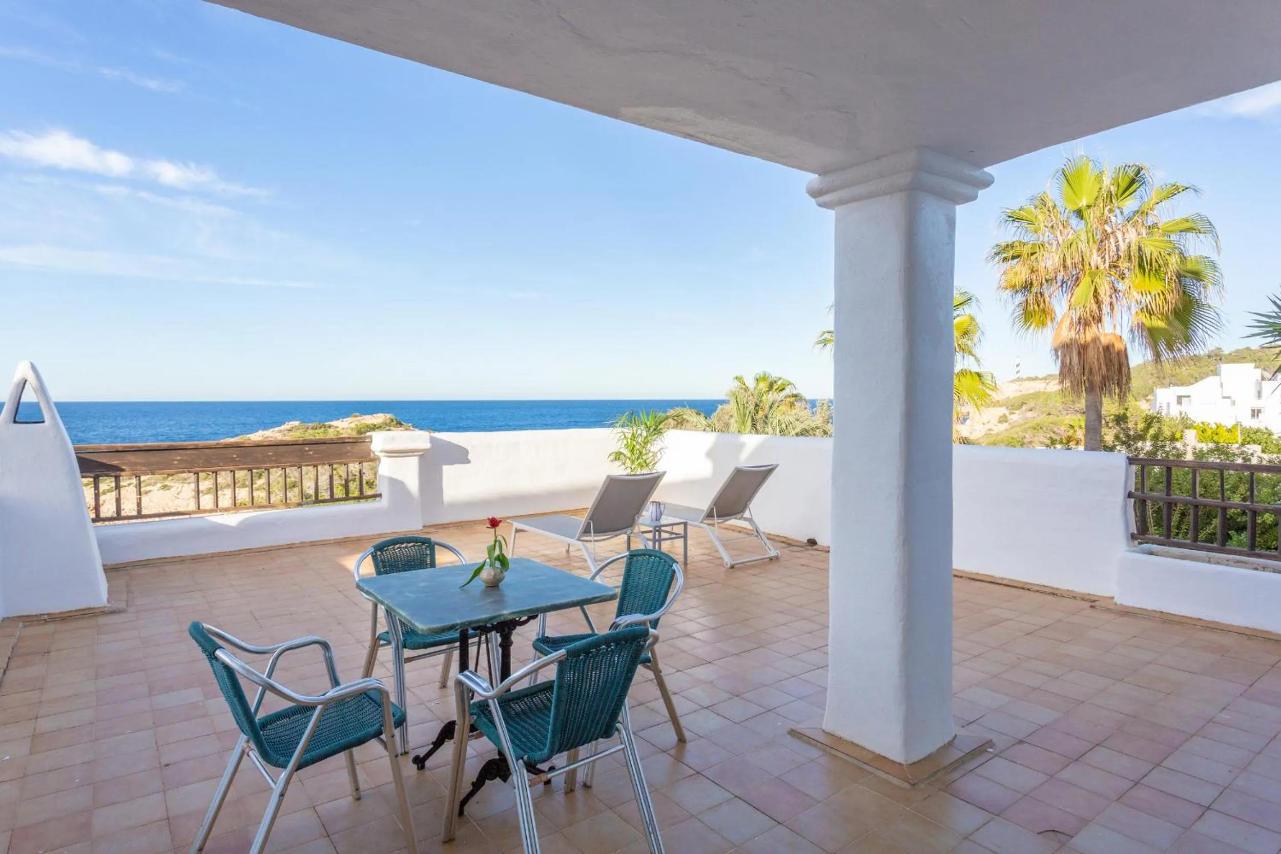 Balcony/Terrace in Apartmentos Nort
