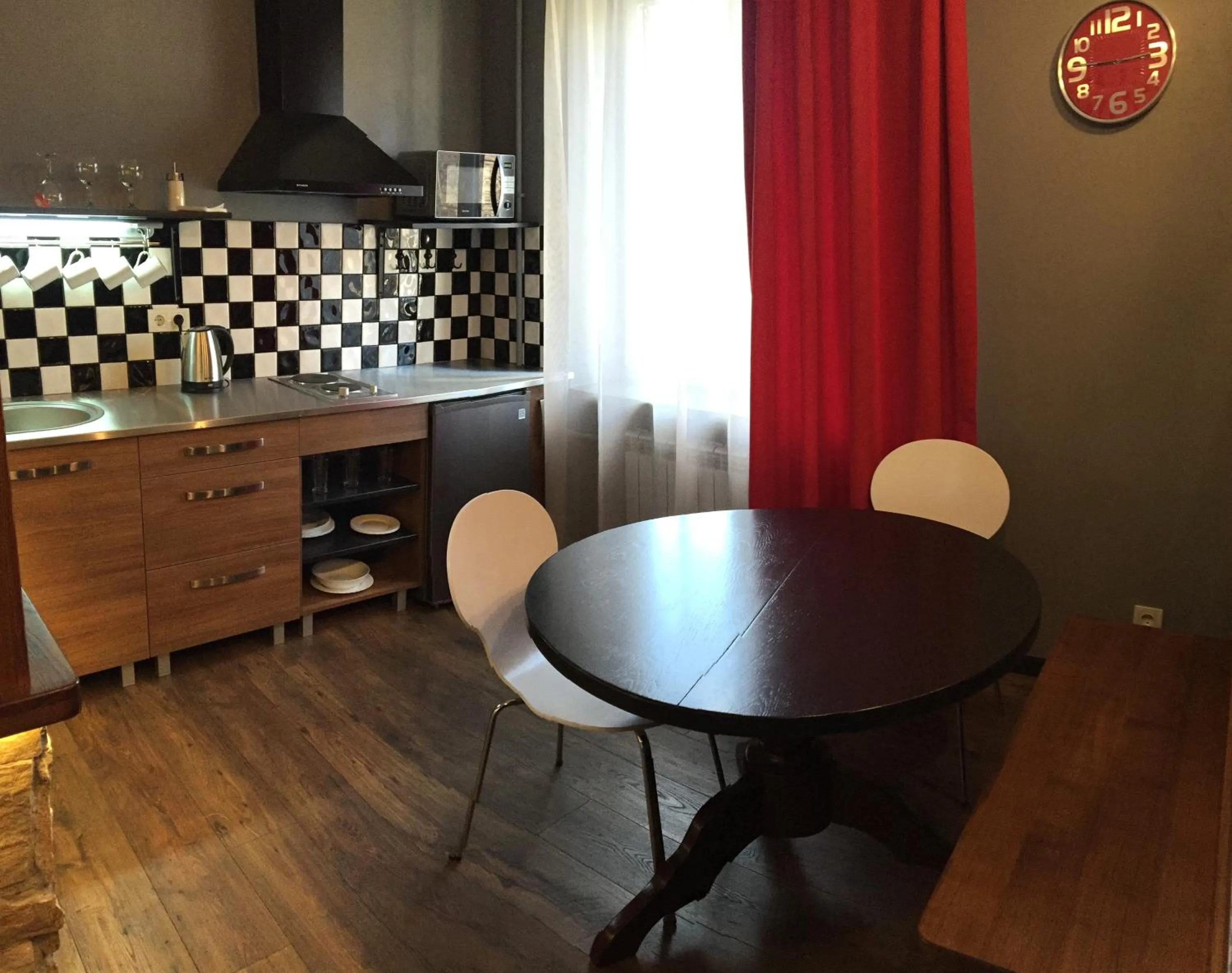 Kitchen or kitchenette in Aparthotel