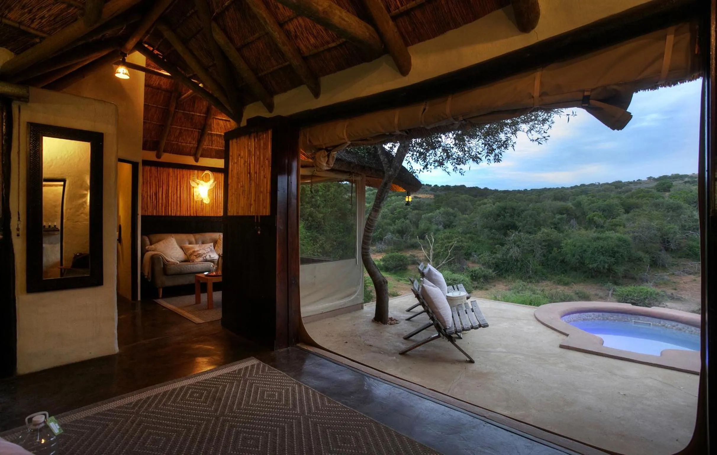 View (from property/room) in Safari Lodge - Amakhala Game Reserve