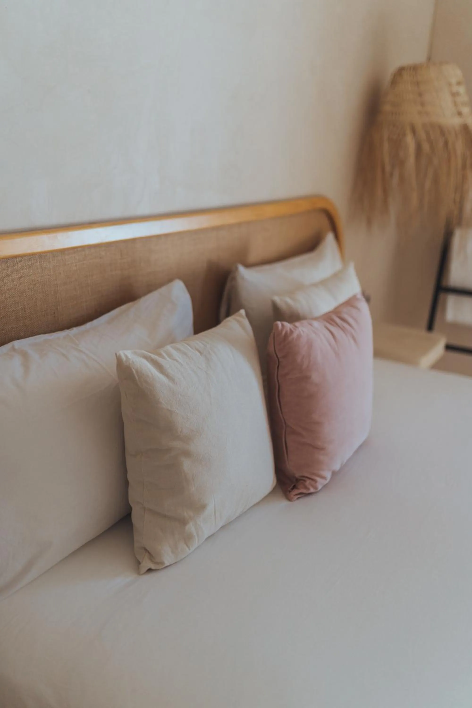 Bed in Casa Peregrino Holbox