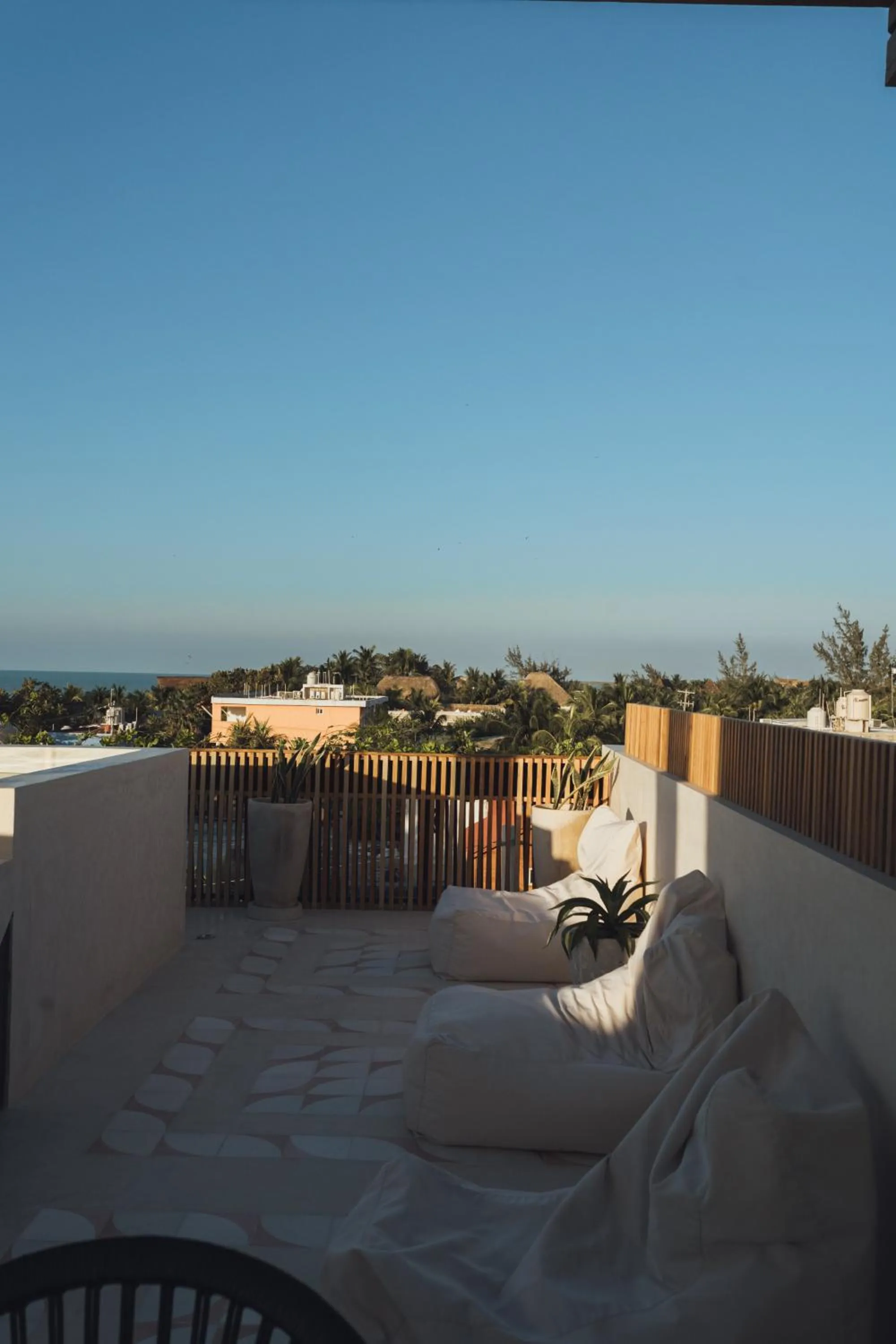 Balcony/Terrace in Casa Peregrino Holbox