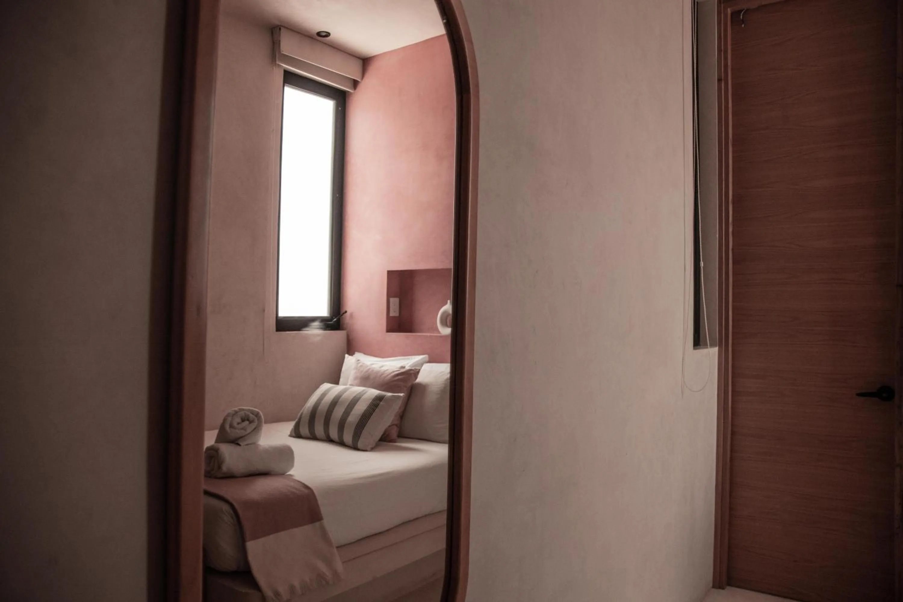 Bedroom, Bed in Casa Peregrino Holbox