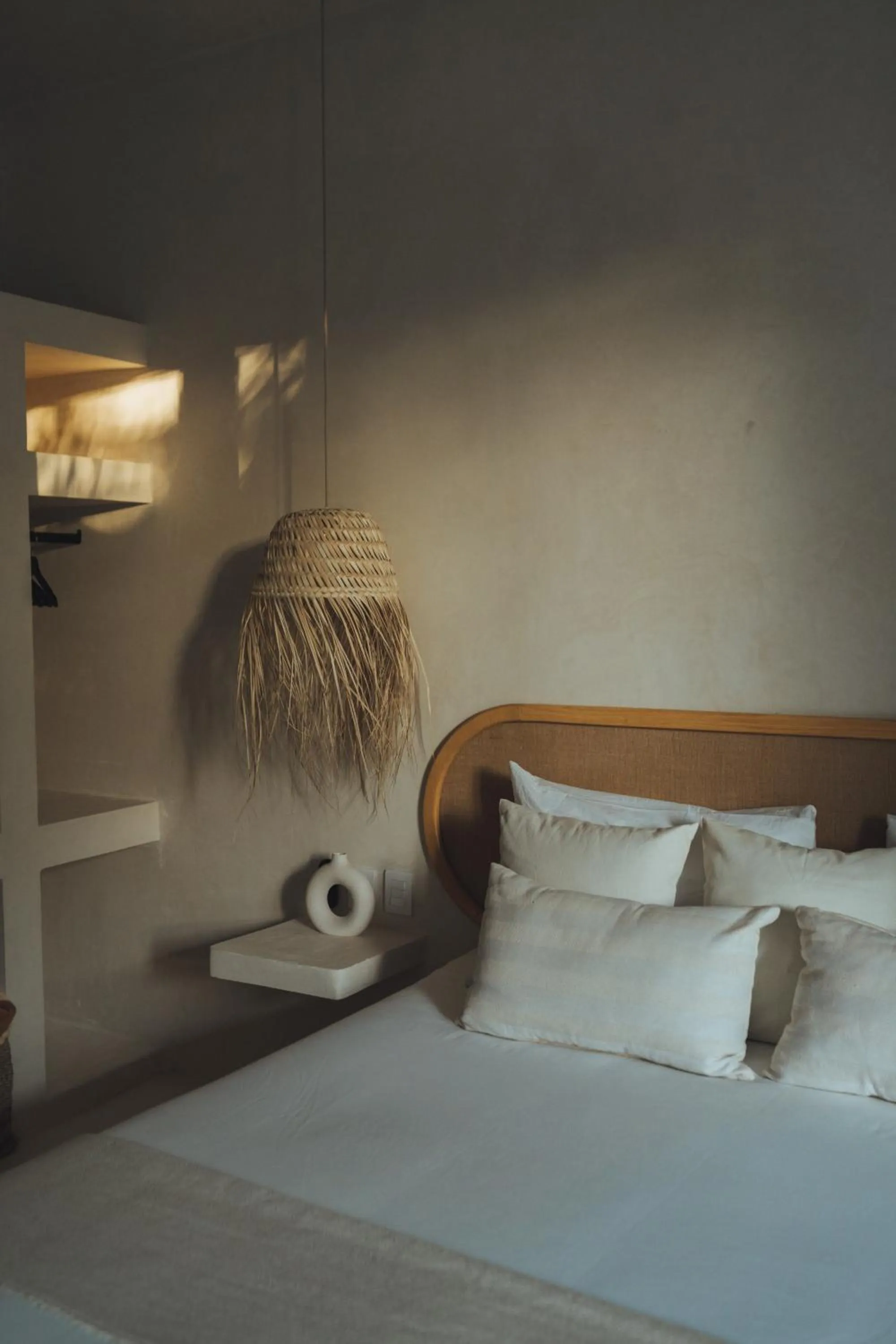 Bed in Casa Peregrino Holbox