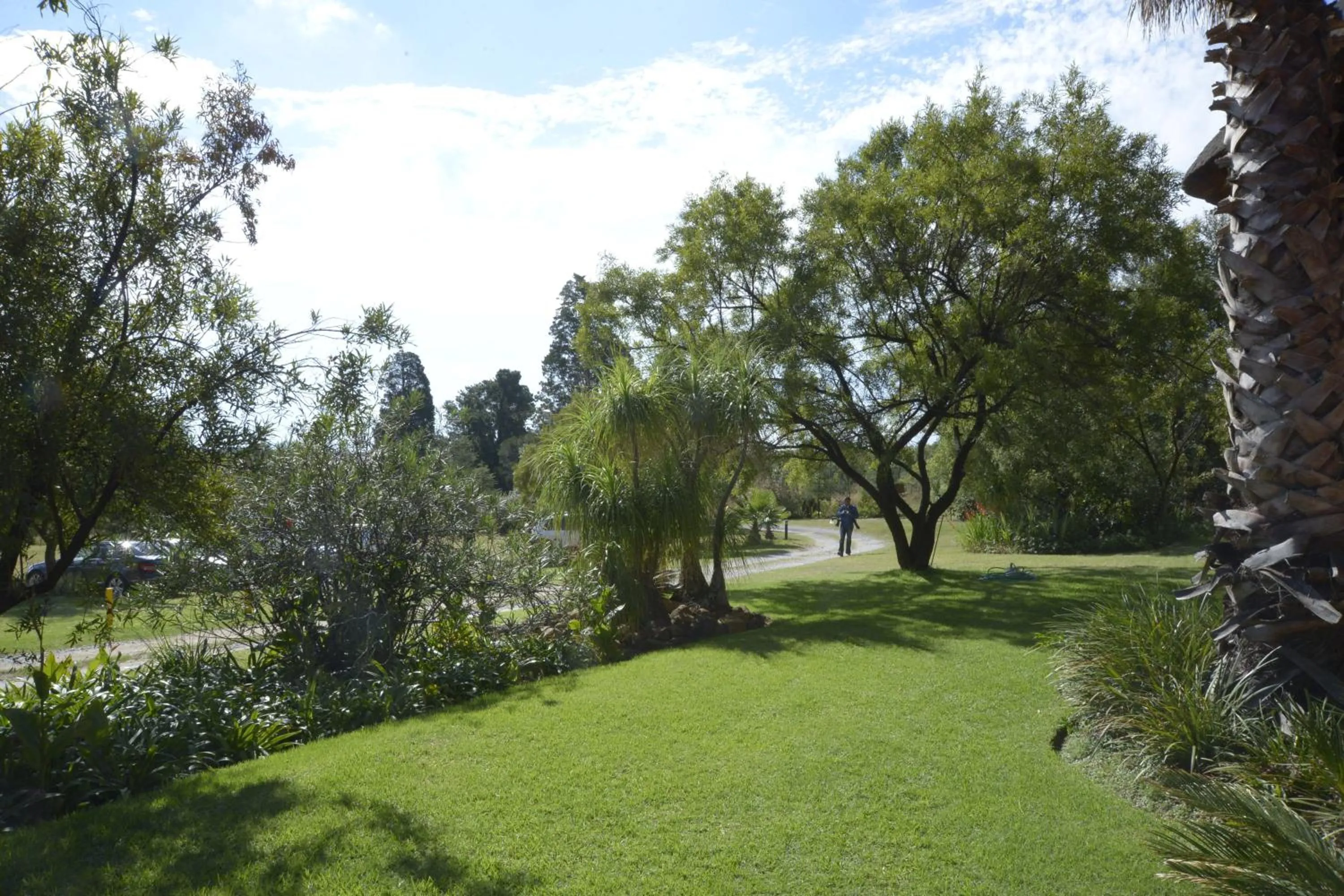 Garden view in North Haven Country Estate