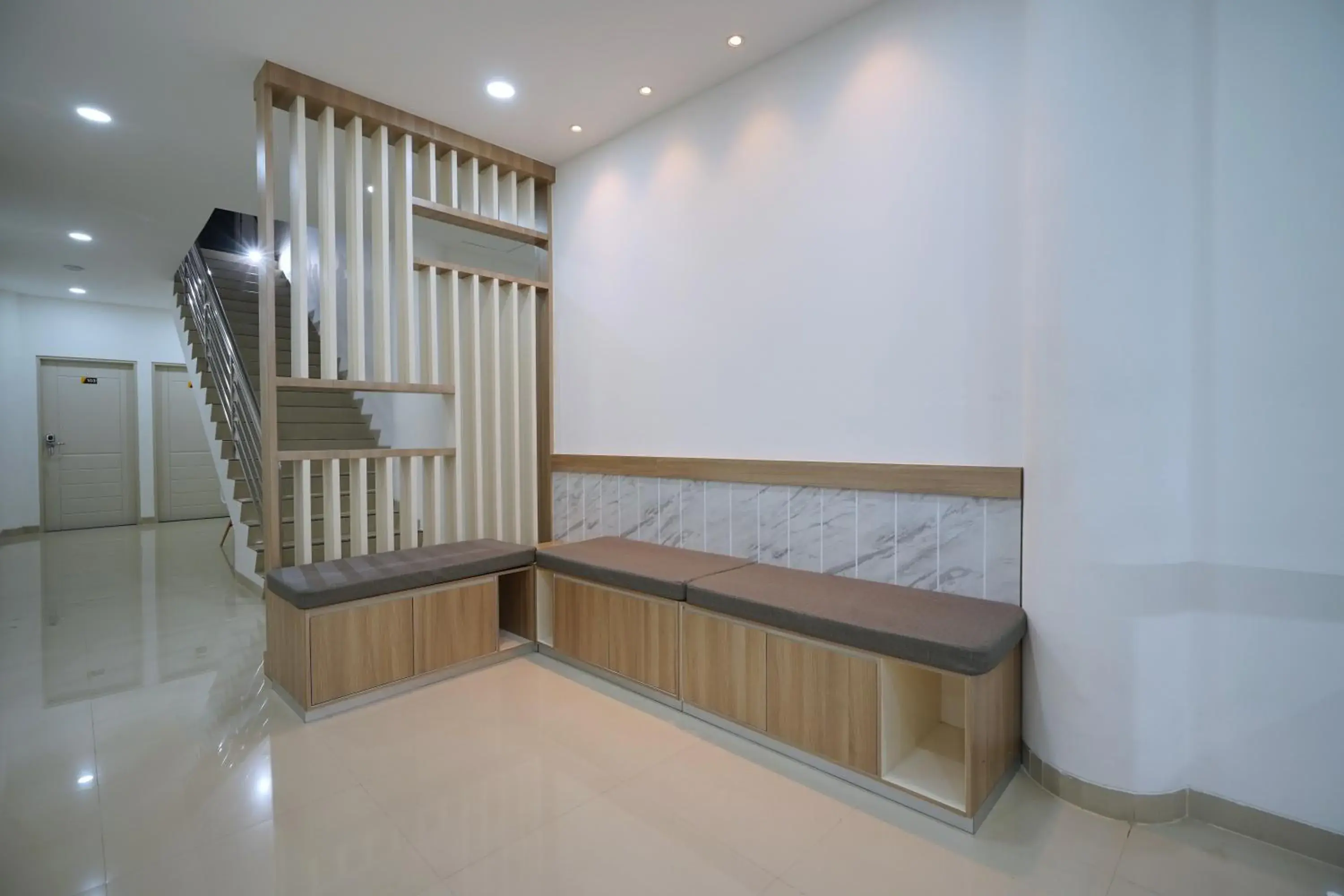 Property building, Bed in Ngampilan Residence Yogyakarta Mitra RedDoorz Property building, Bed in Ngampilan Residence Yogyakarta Mitra RedDoorz