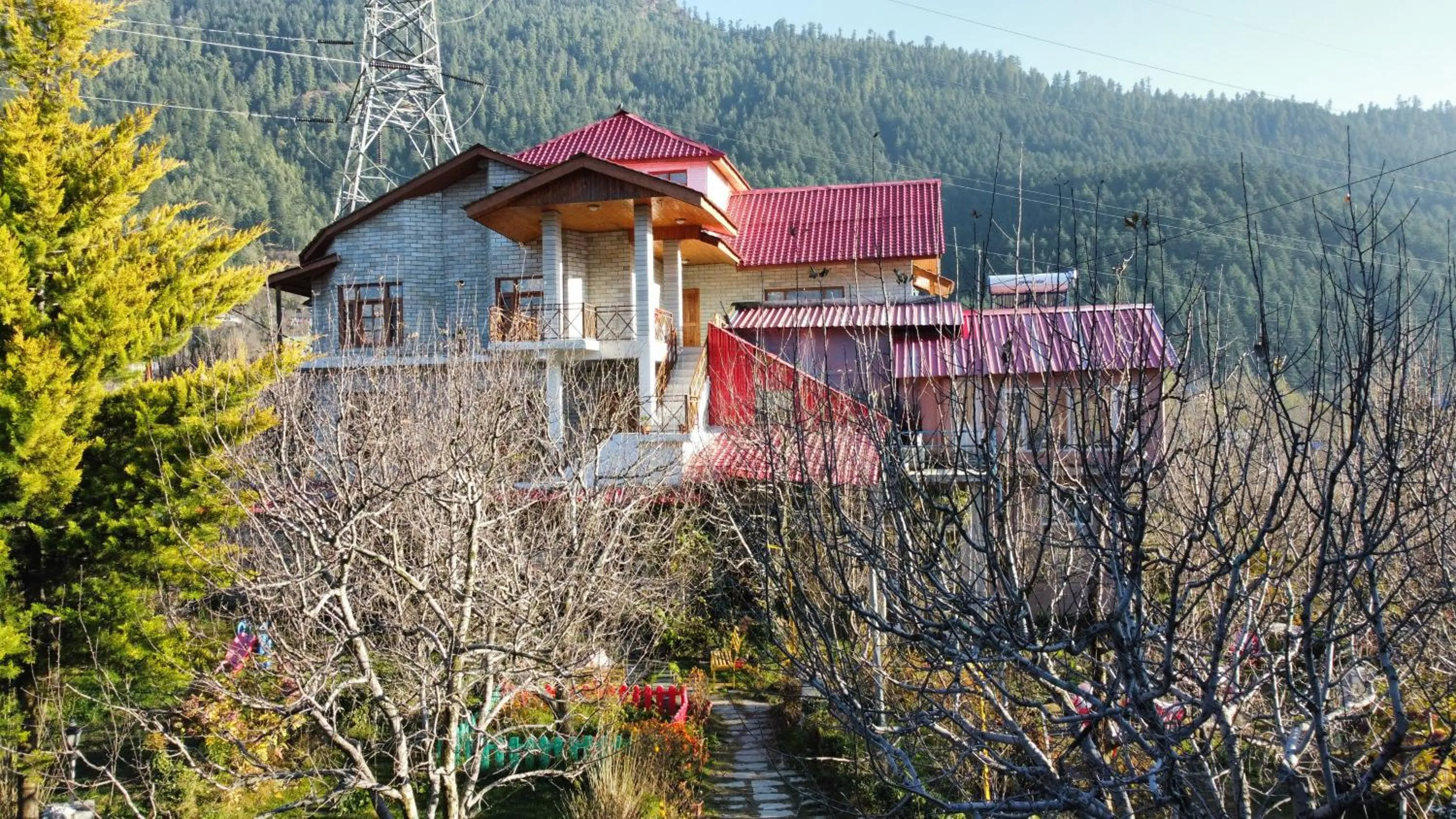 Property building in Countryside Himalayan Resort