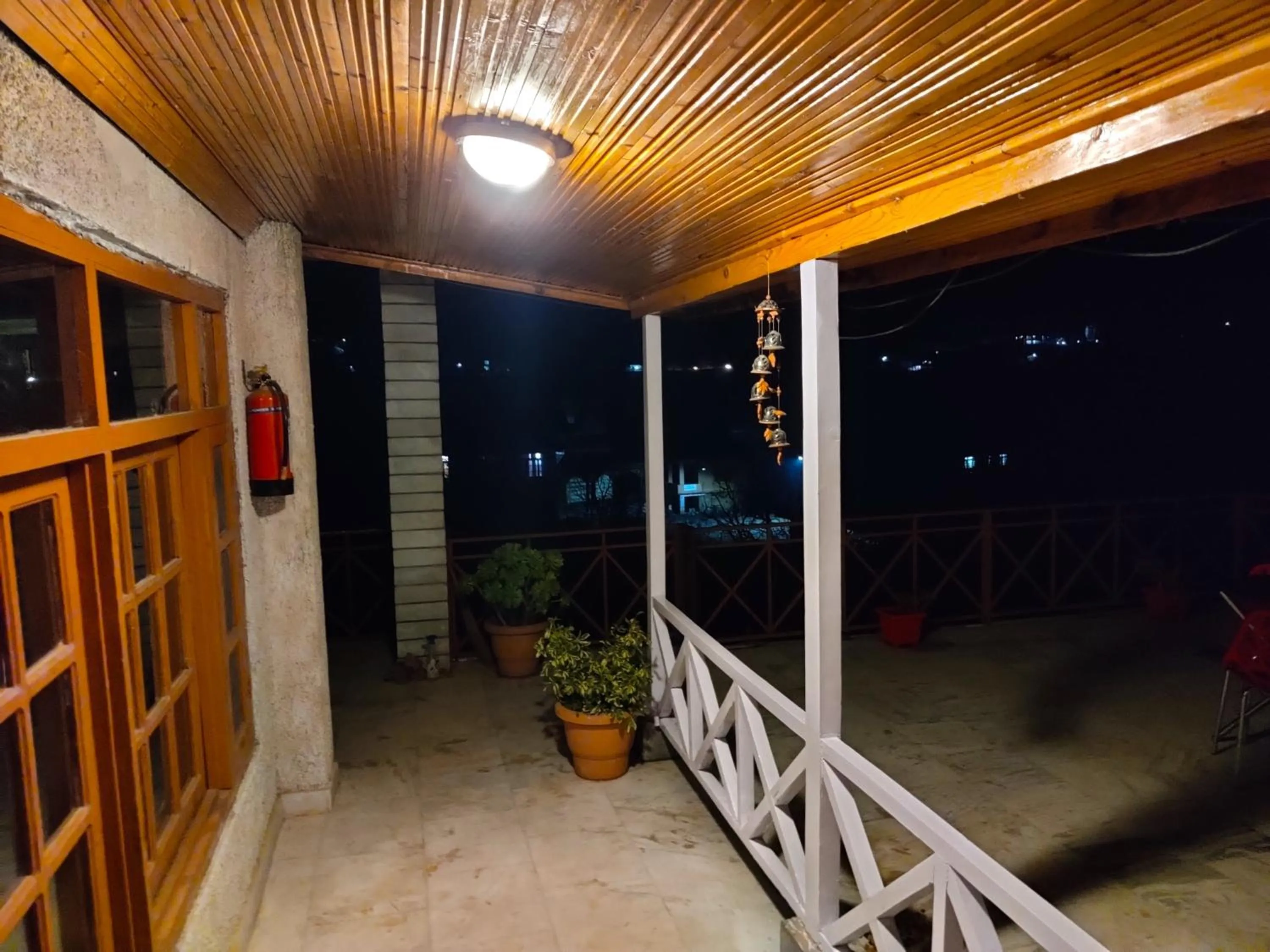 Balcony/Terrace in Countryside Himalayan Resort