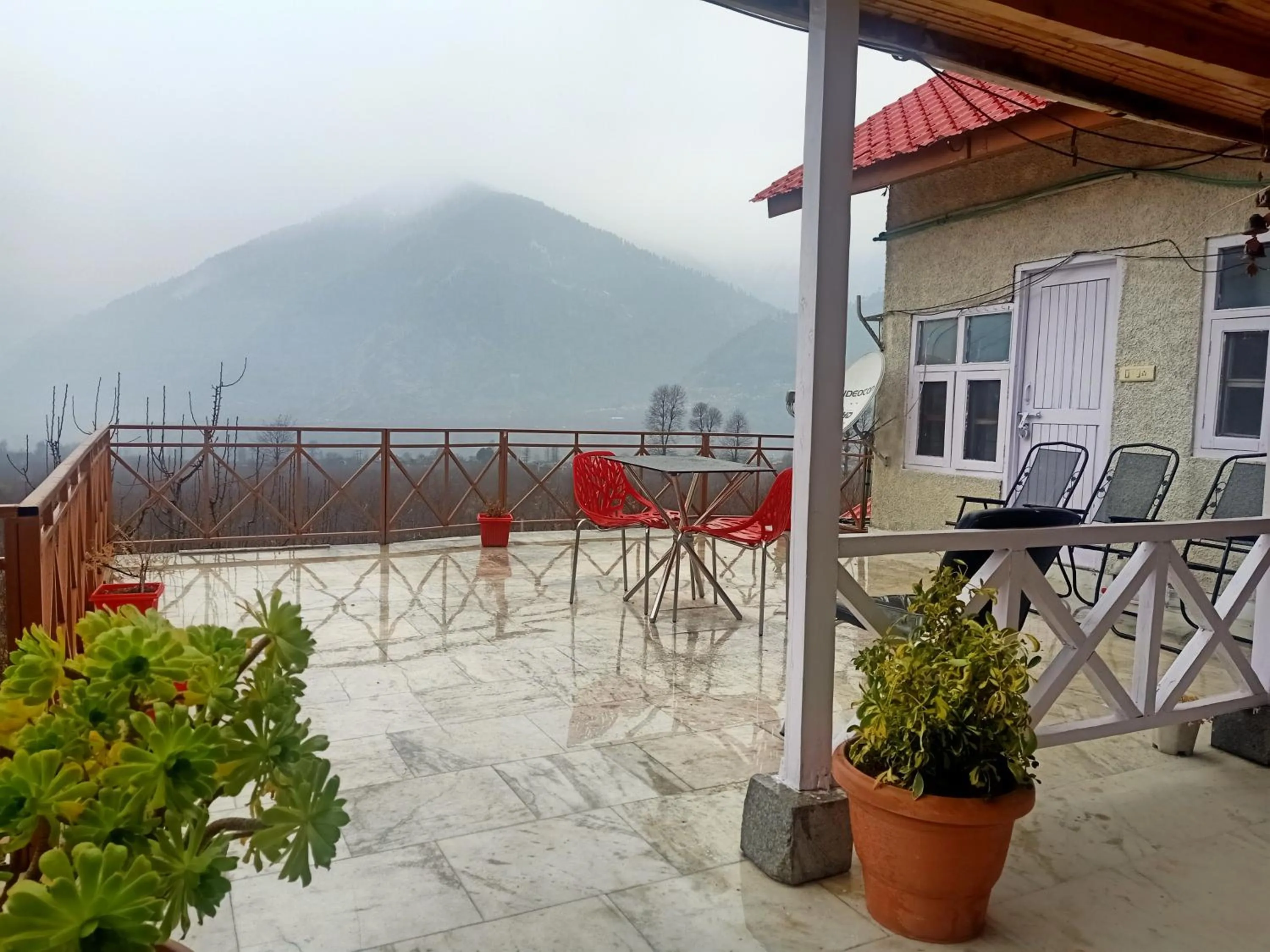 Balcony/Terrace in Countryside Himalayan Resort