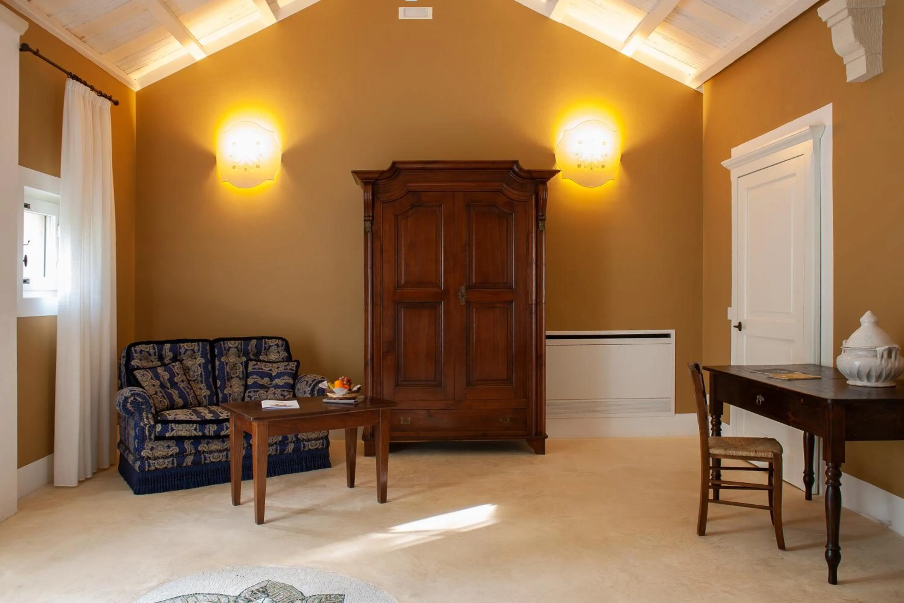 Living room in Naturalis Bio Resort