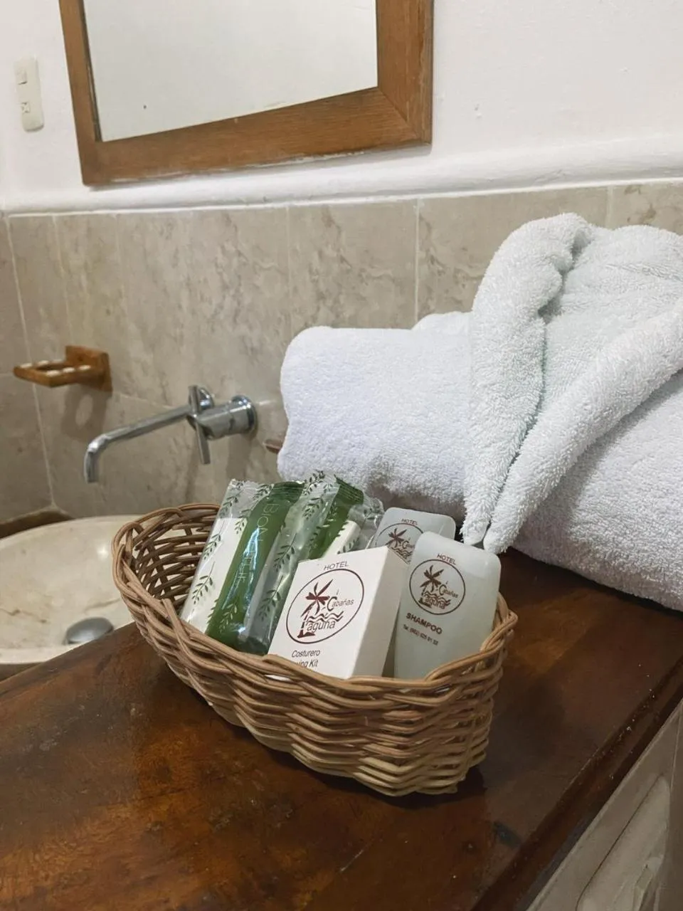 Bathroom in Cabañas Laguna