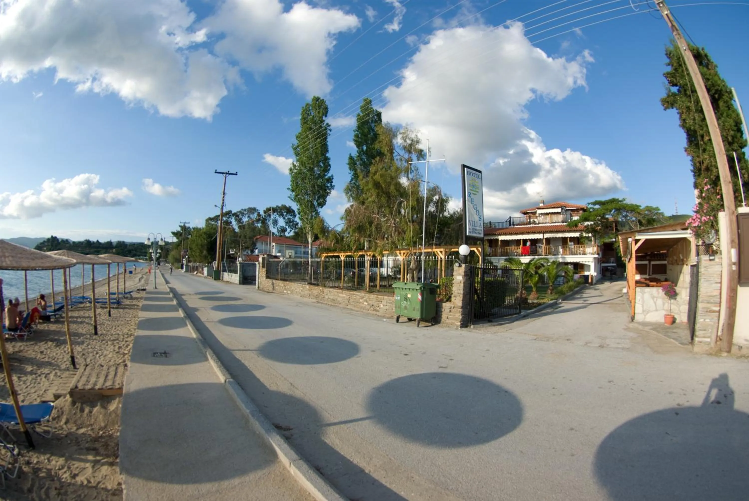 Street view in Regos Resort Hotel