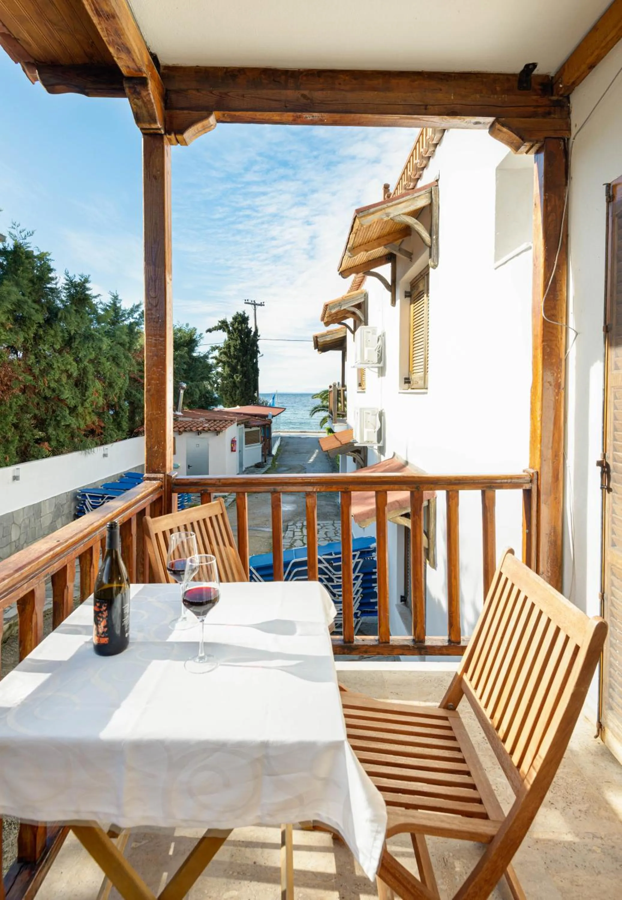 Balcony/Terrace in Regos Resort Hotel