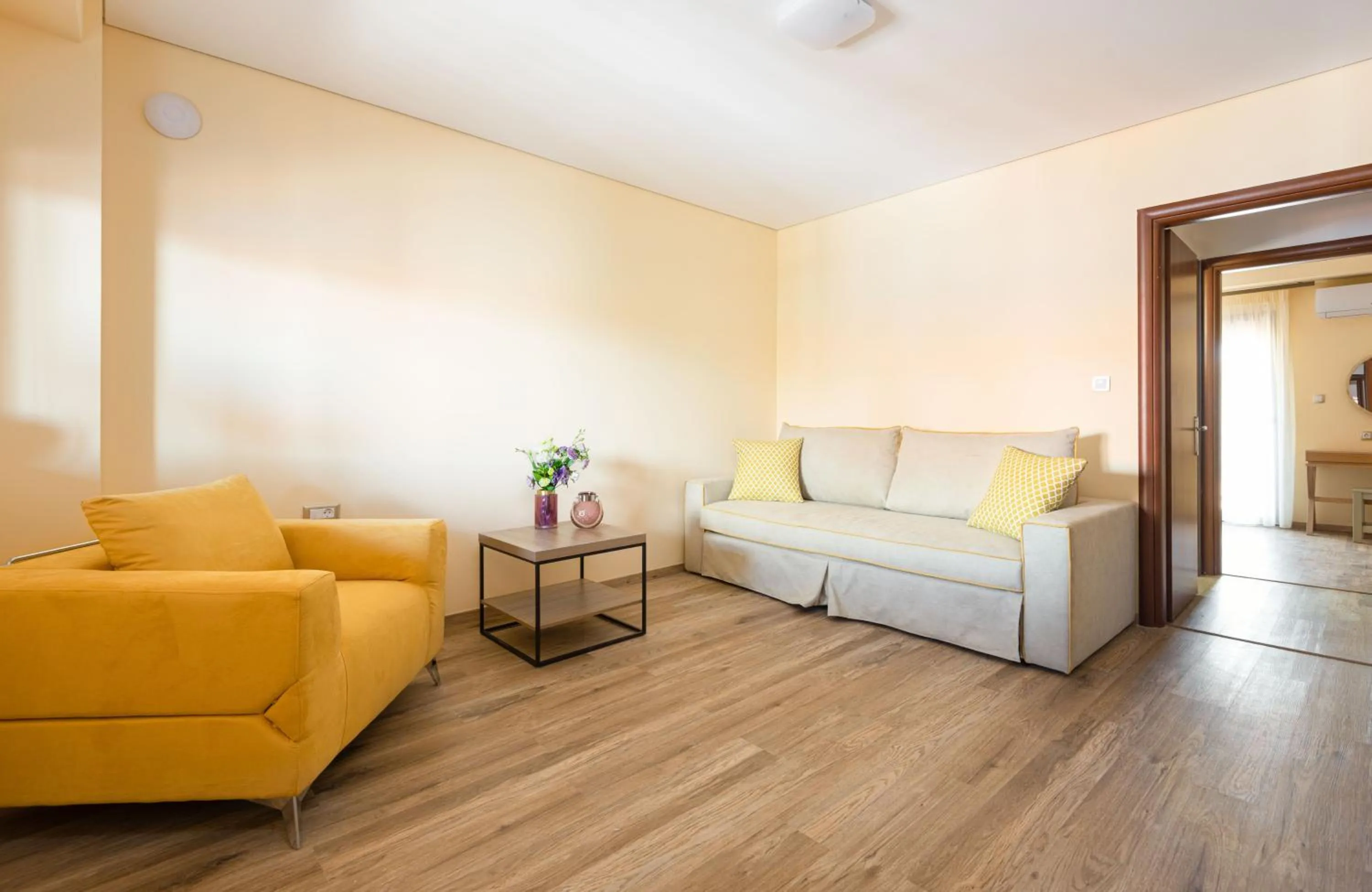 Bed in Regos Resort Hotel