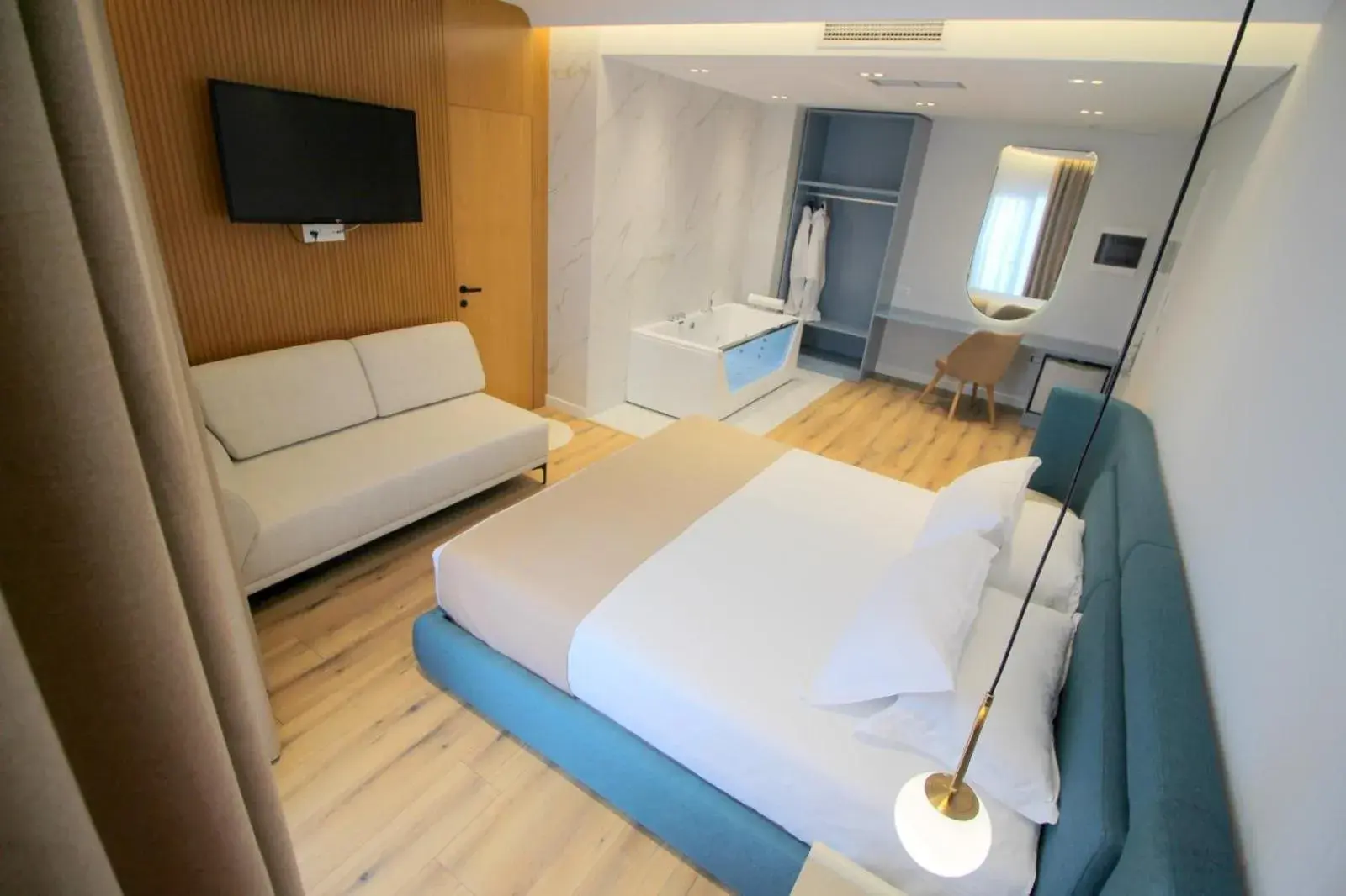 Bed in Hotel Strora Bed in Hotel Strora