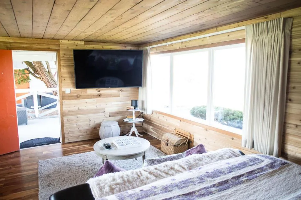 Bed in Dungeness Bay Cottages