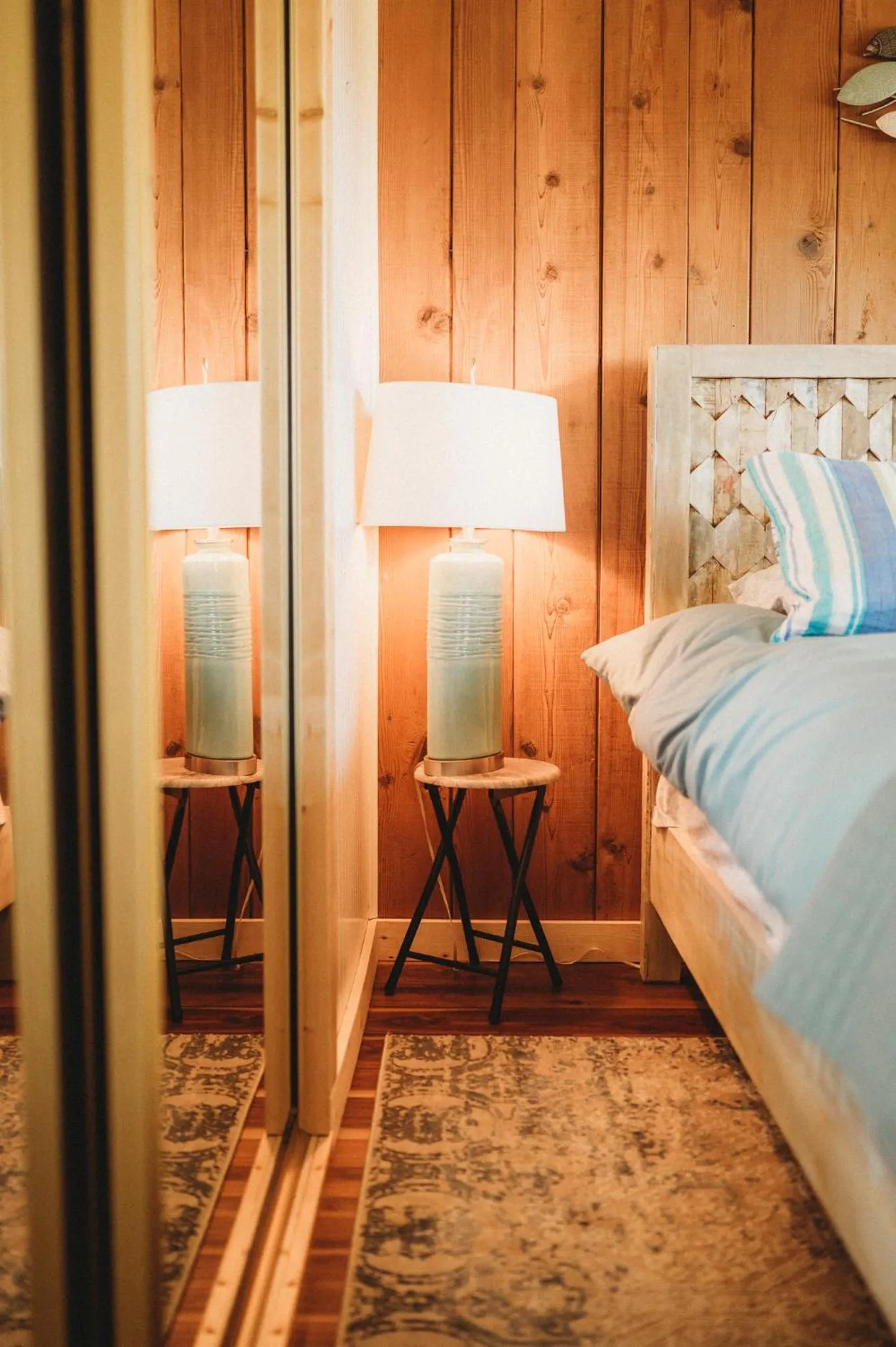 Bed in Dungeness Bay Cottages