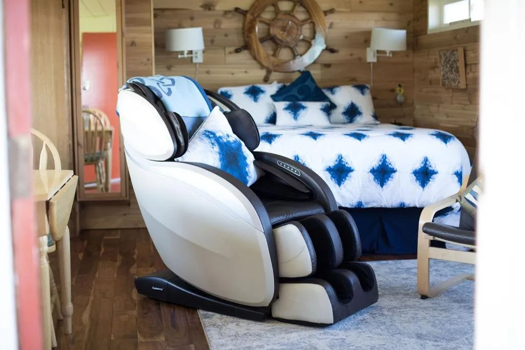 Bed in Dungeness Bay Cottages