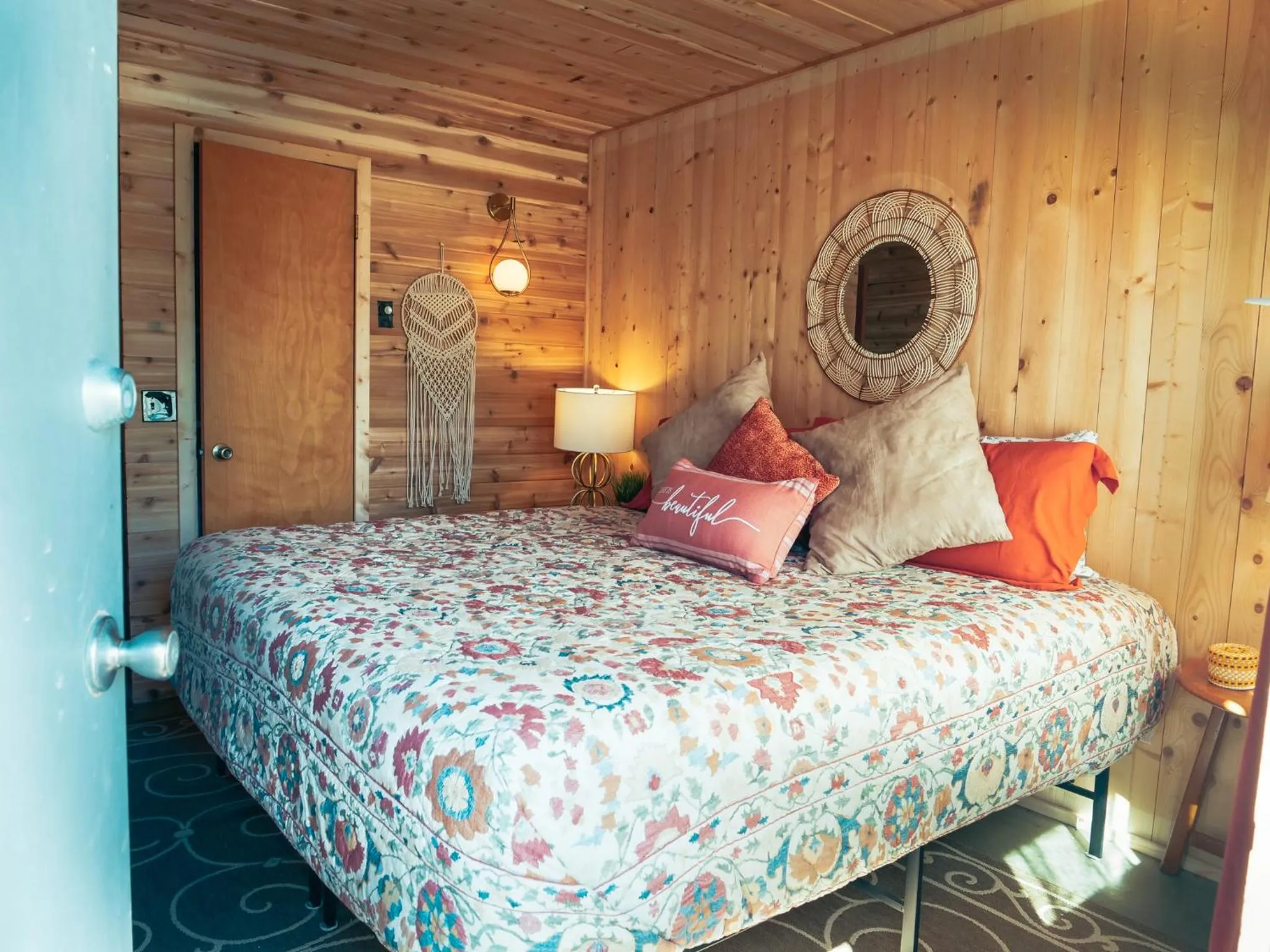 Bed in Dungeness Bay Cottages