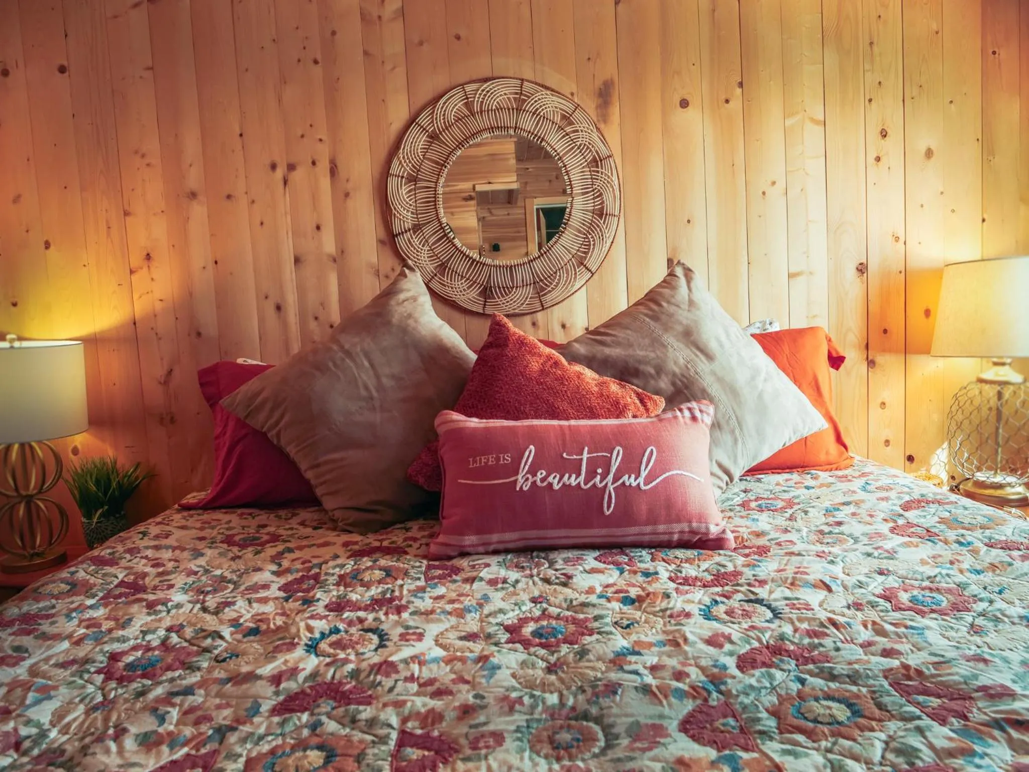 Bed in Dungeness Bay Cottages