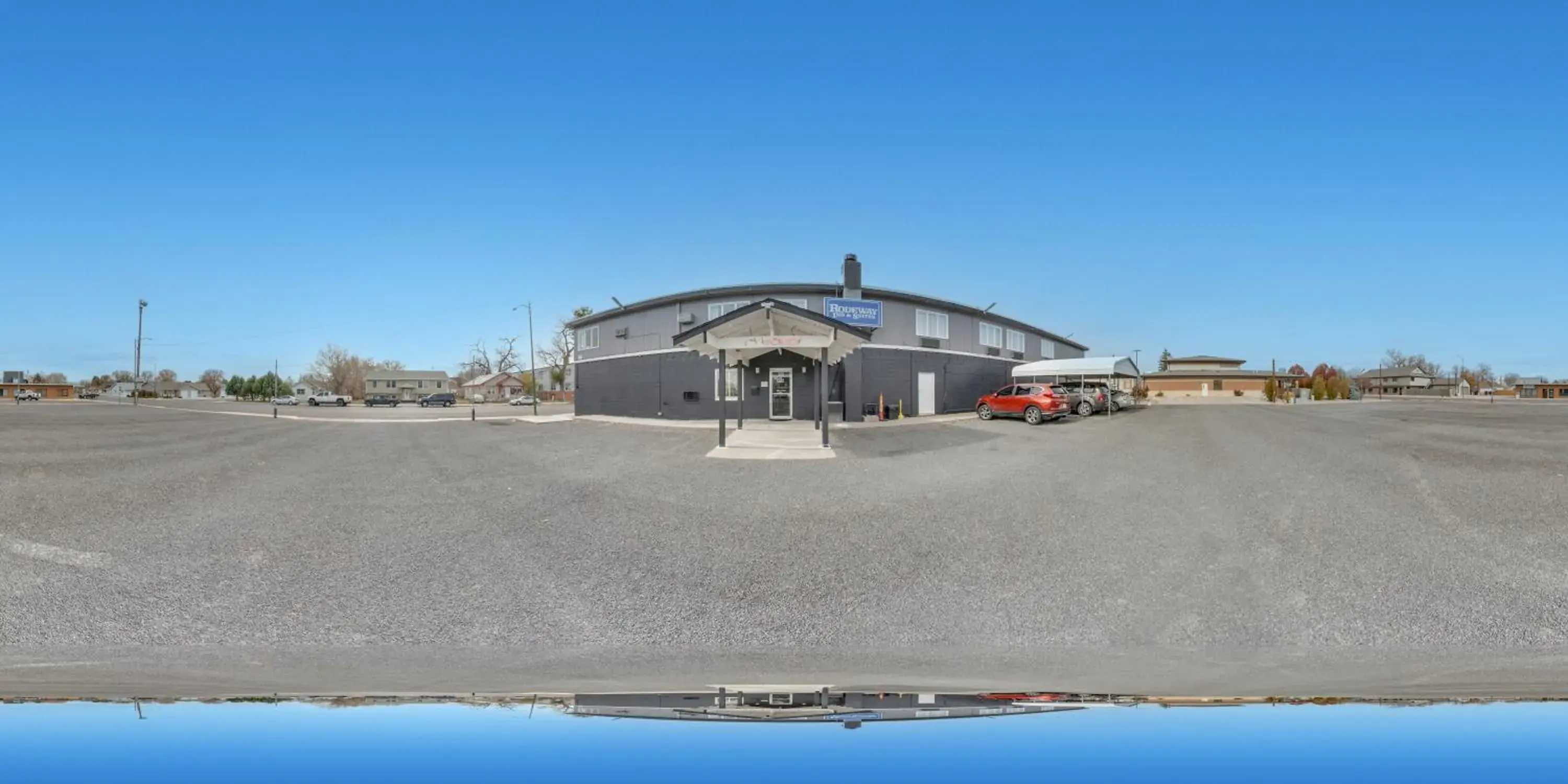 Property building in Rodeway Inn & Suites Sidney Historic Downtown I-80 Property building in Rodeway Inn & Suites Sidney Historic Downtown I-80