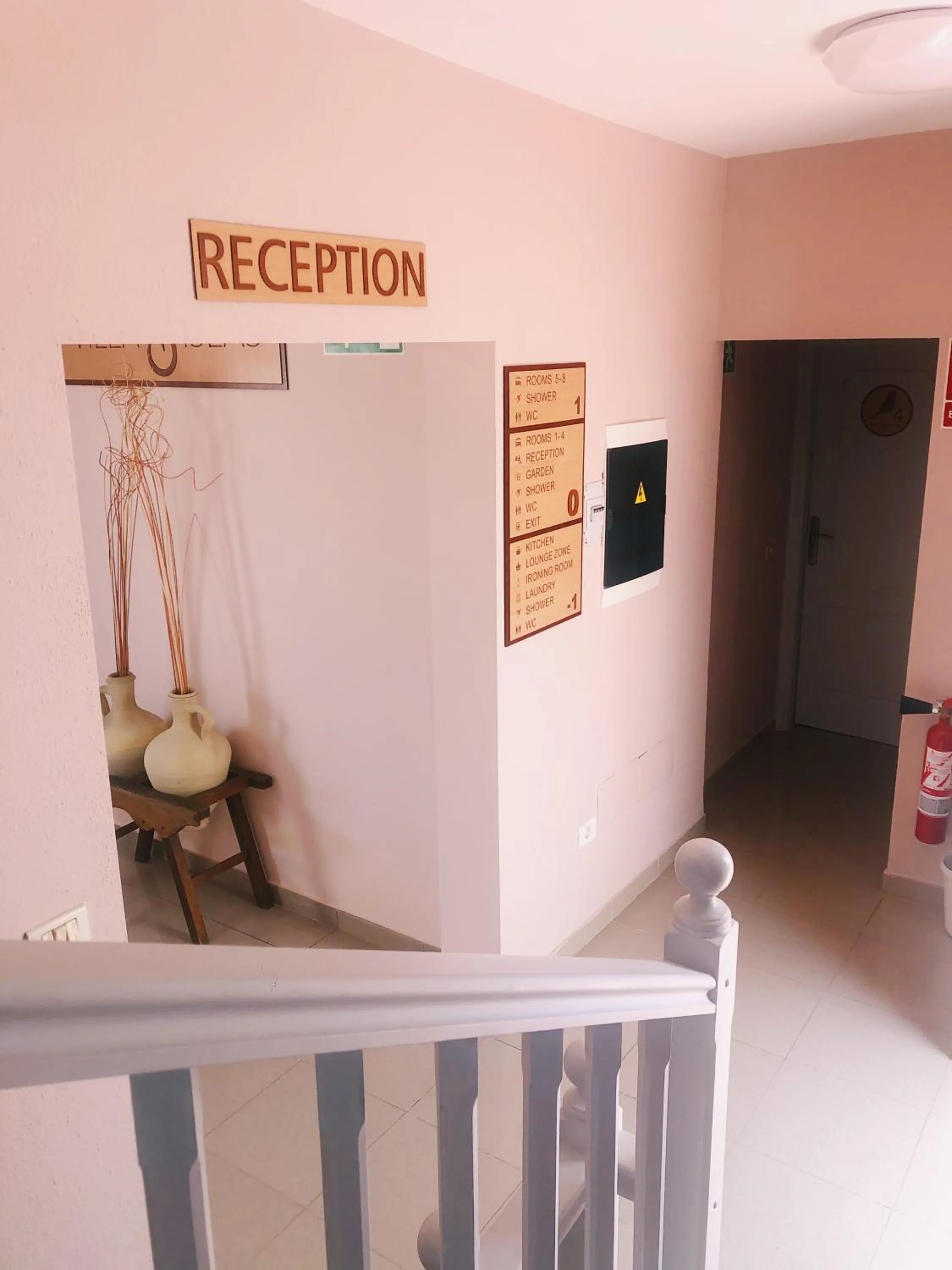 Lobby or reception in Villa 8 Islas