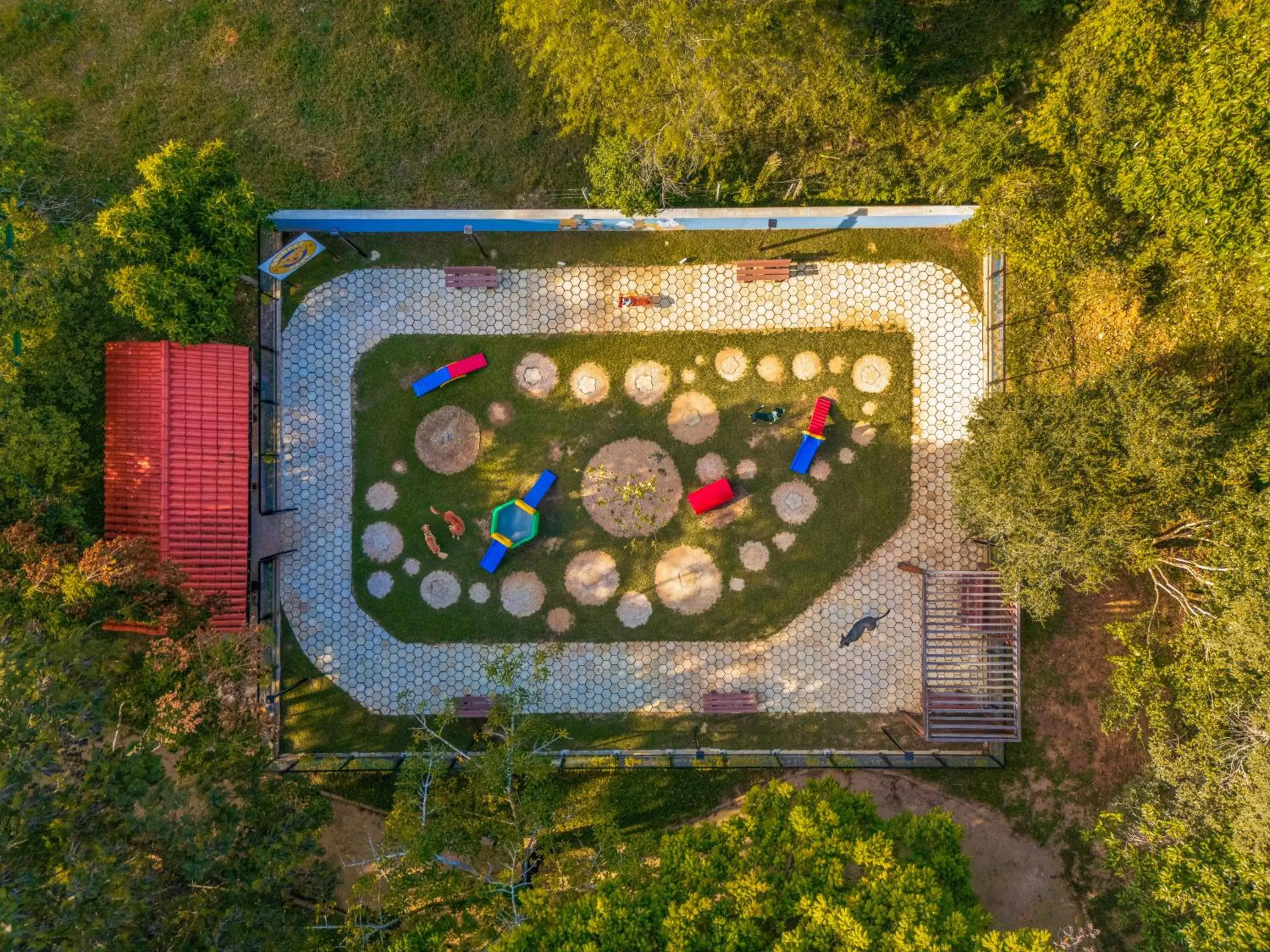 Bird's eye view in Grinbergs Village Hotel Bird's eye view in Grinbergs Village Hotel