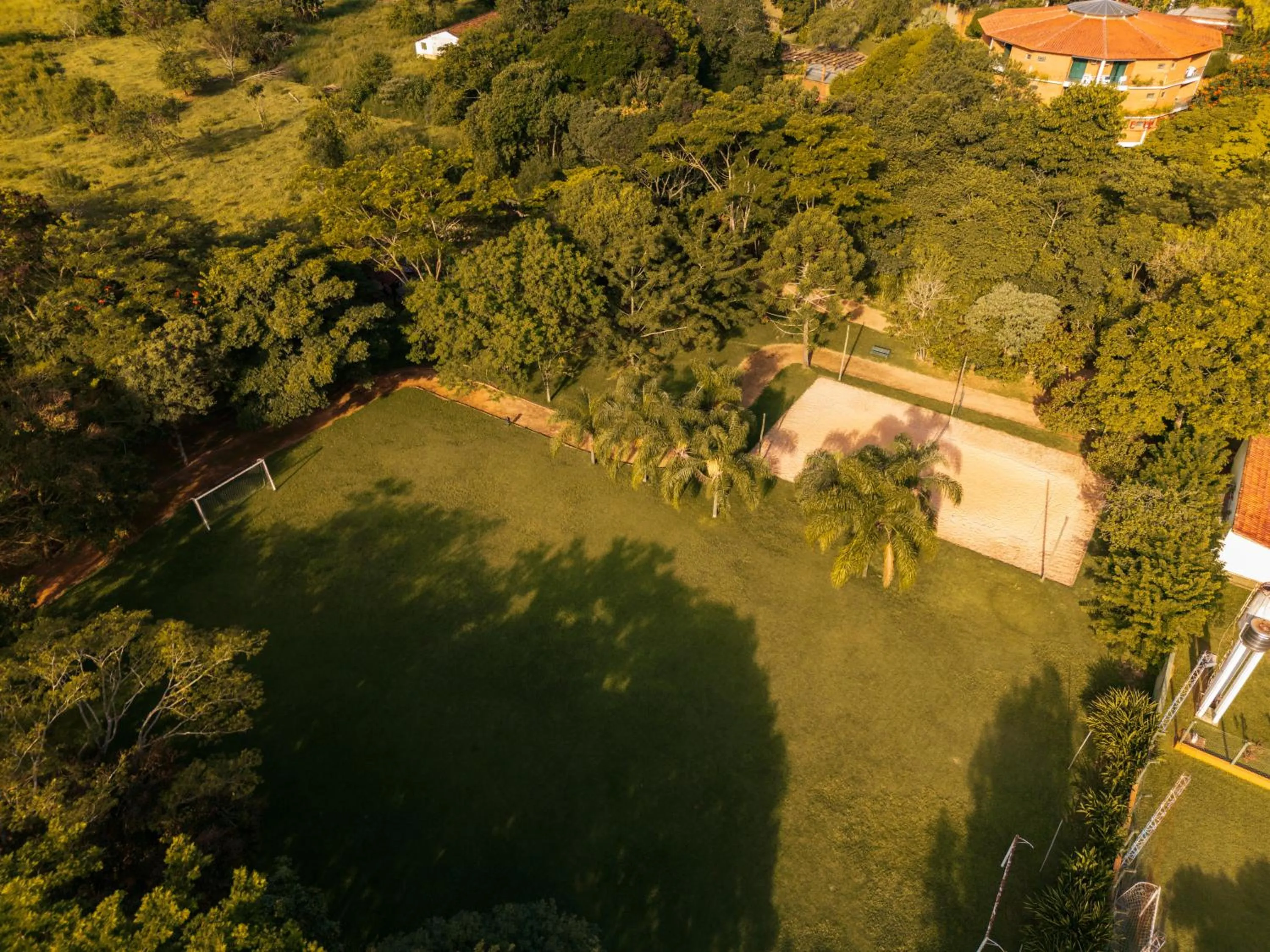 Bird's eye view in Grinbergs Village Hotel