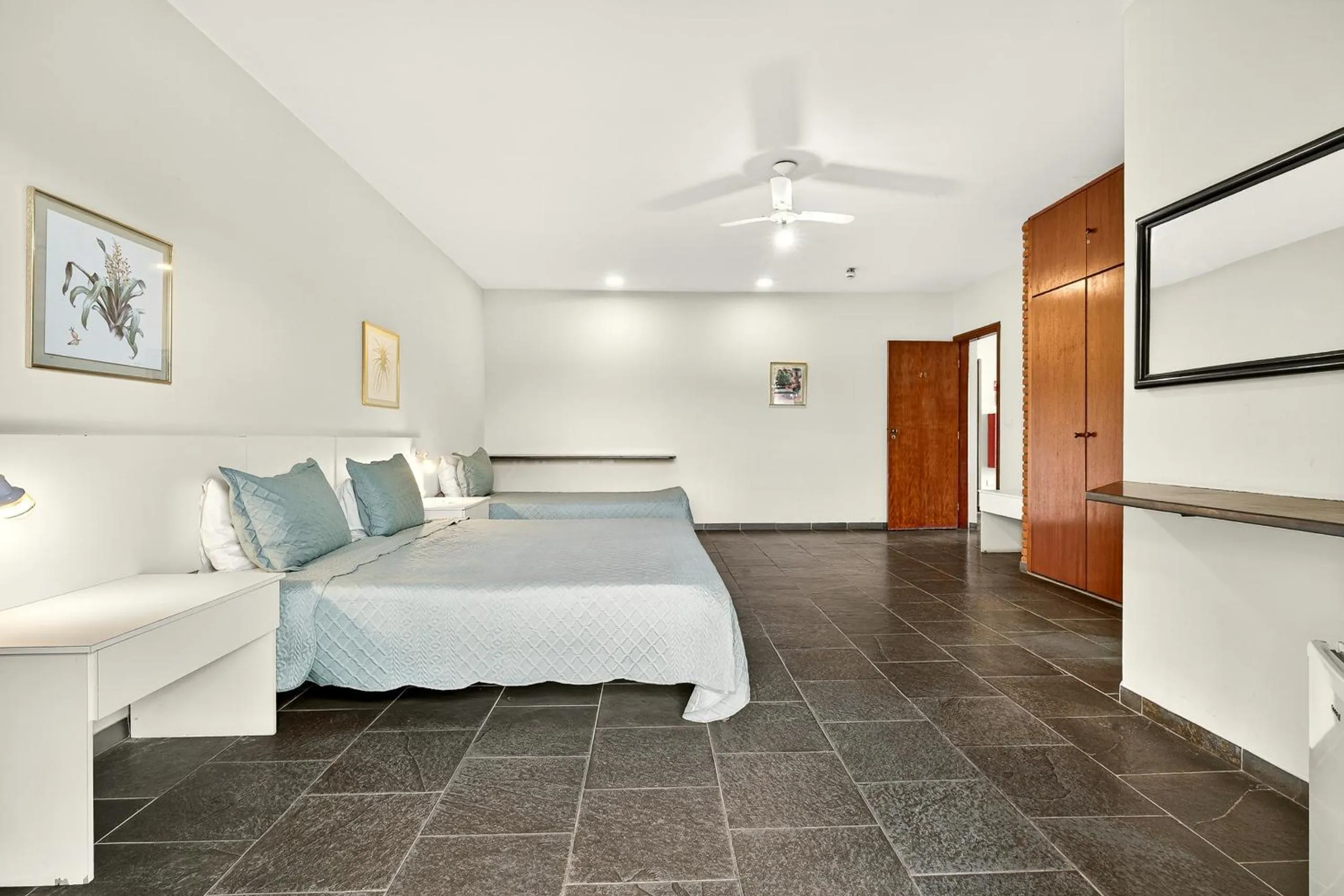 Photo of the whole room, Bed in Grinbergs Village Hotel