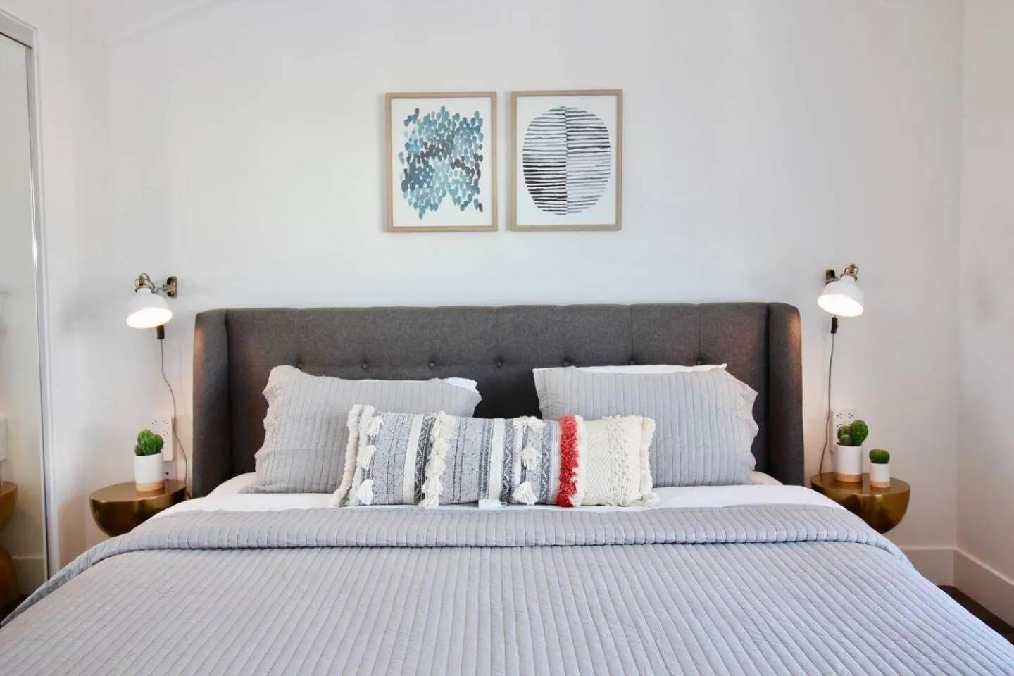 Bedroom, Bed in Los Angeles Premium City Suites with Free Parking