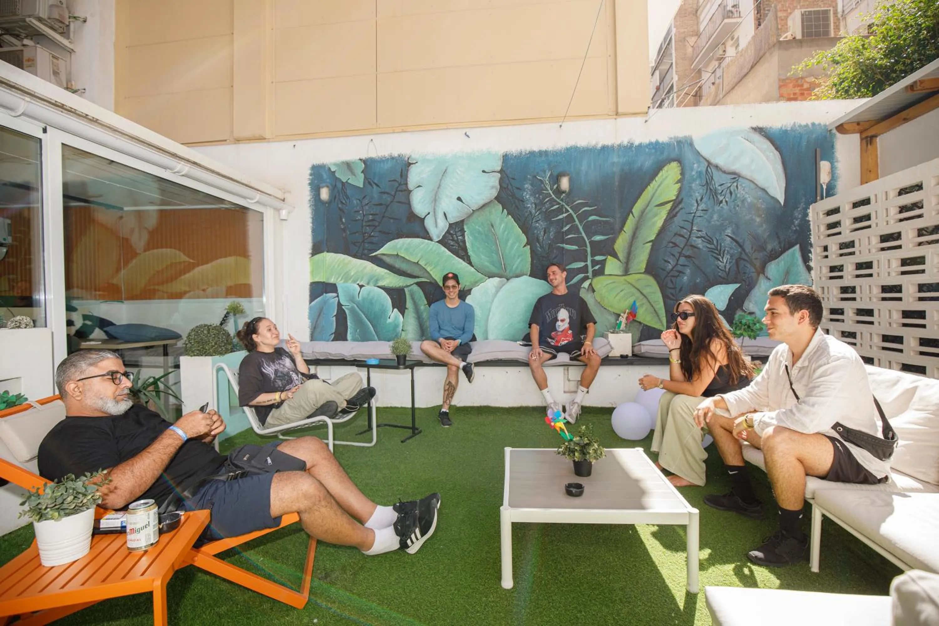 Patio in Onefam Paralelo