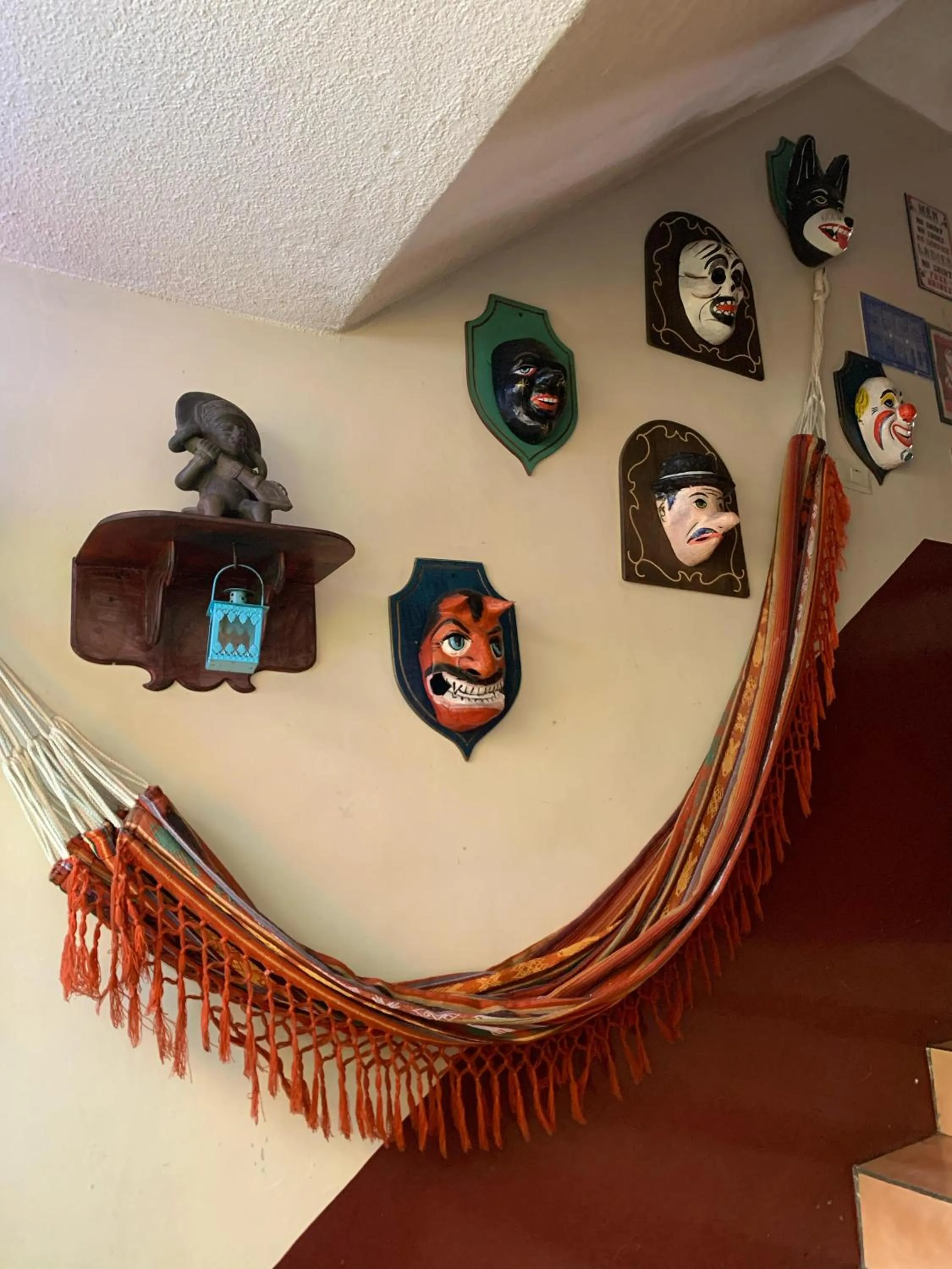 Decorative detail in Flying Donkey