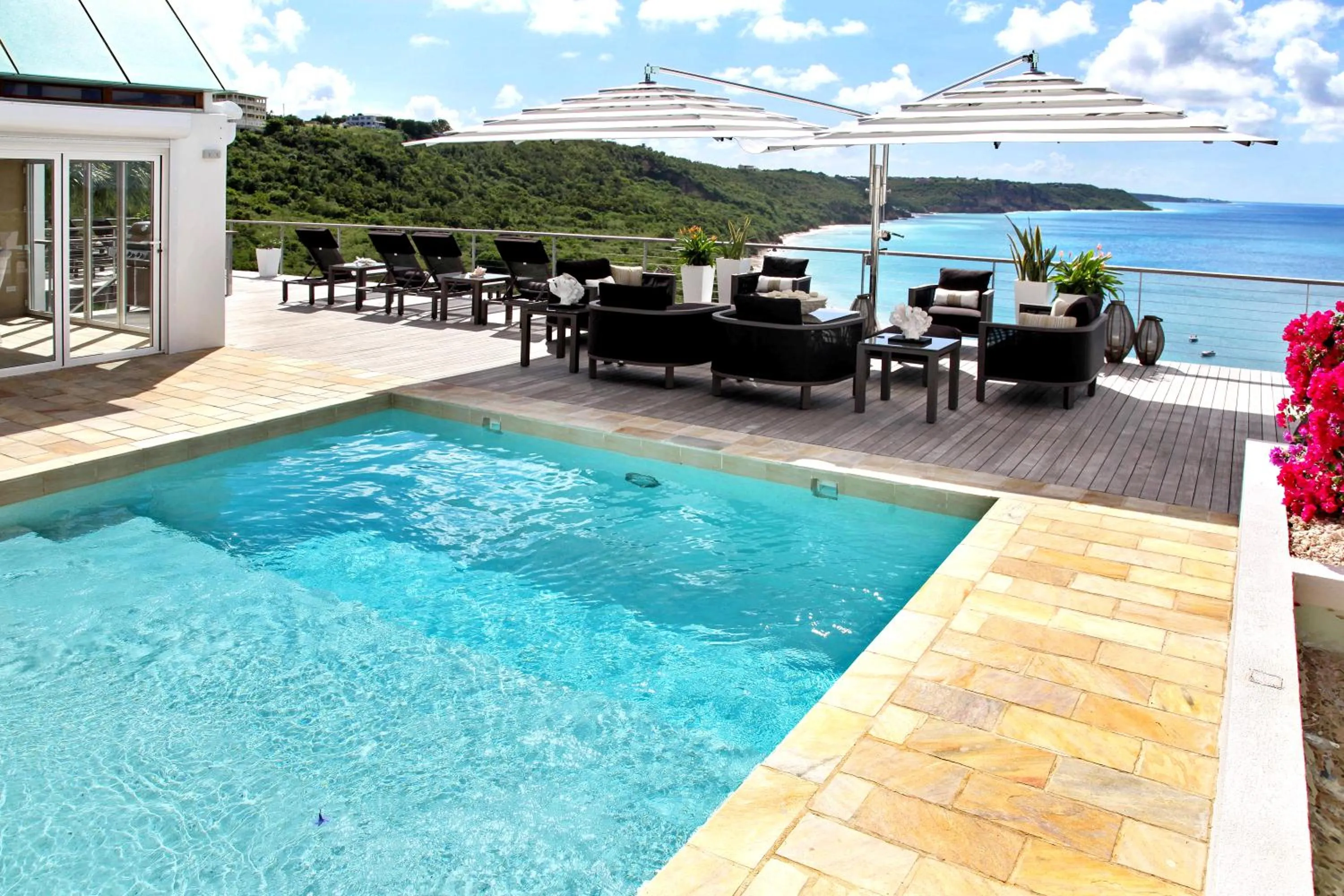 Swimming pool in CeBlue Villas