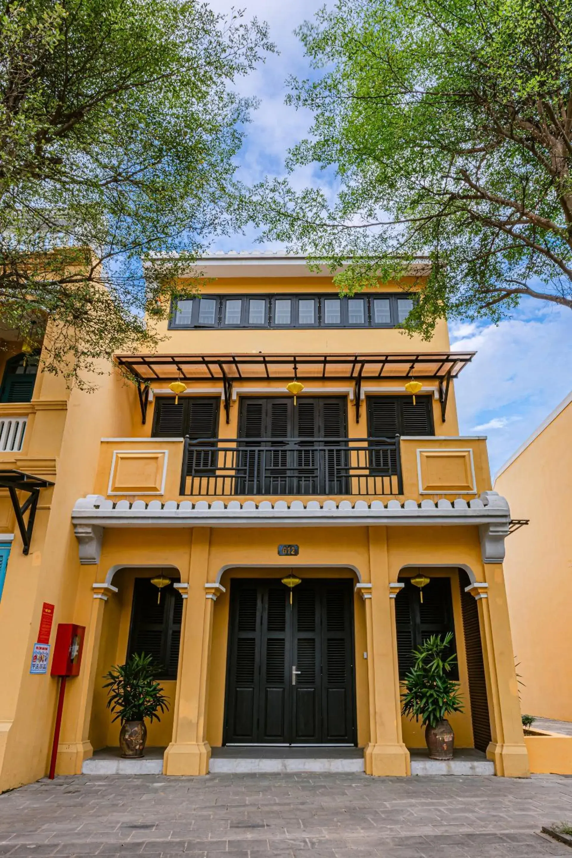 Facade/entrance in Hoi An Memories Resort & Spa Facade/entrance in Hoi An Memories Resort & Spa