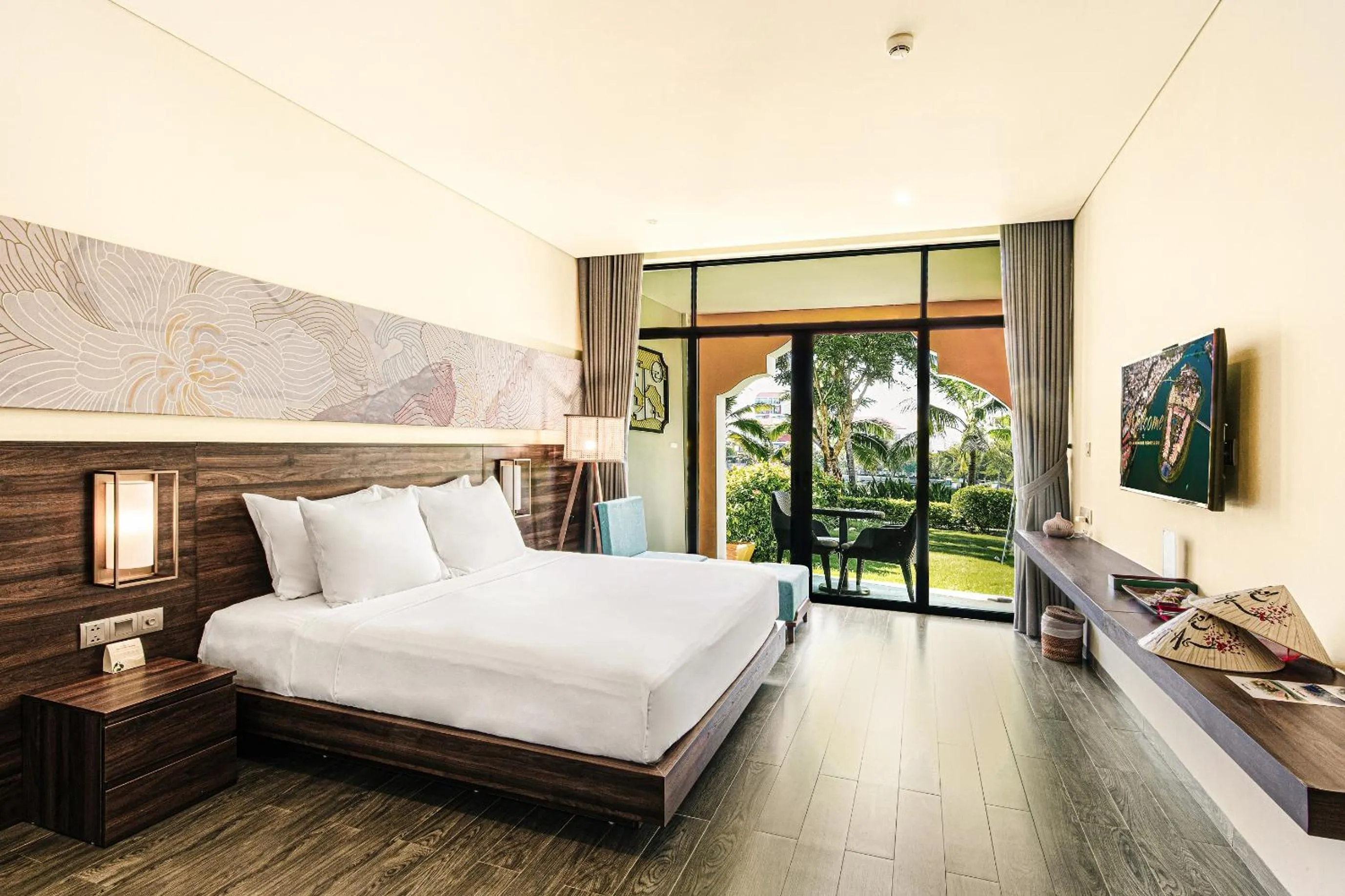 Bed in Hoi An Memories Resort & Spa