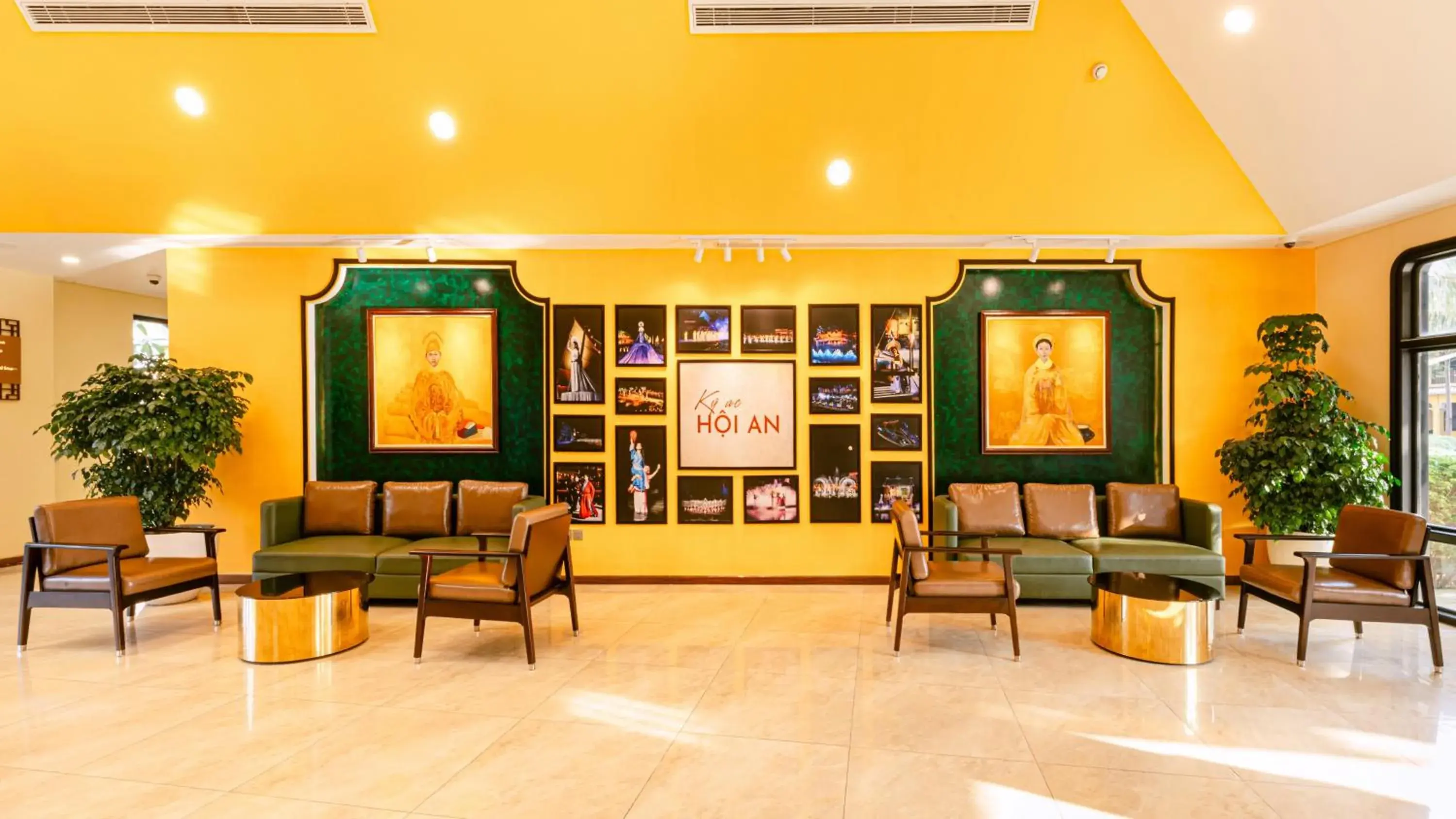 Lobby or reception in Hoi An Memories Resort & Spa Lobby or reception in Hoi An Memories Resort & Spa