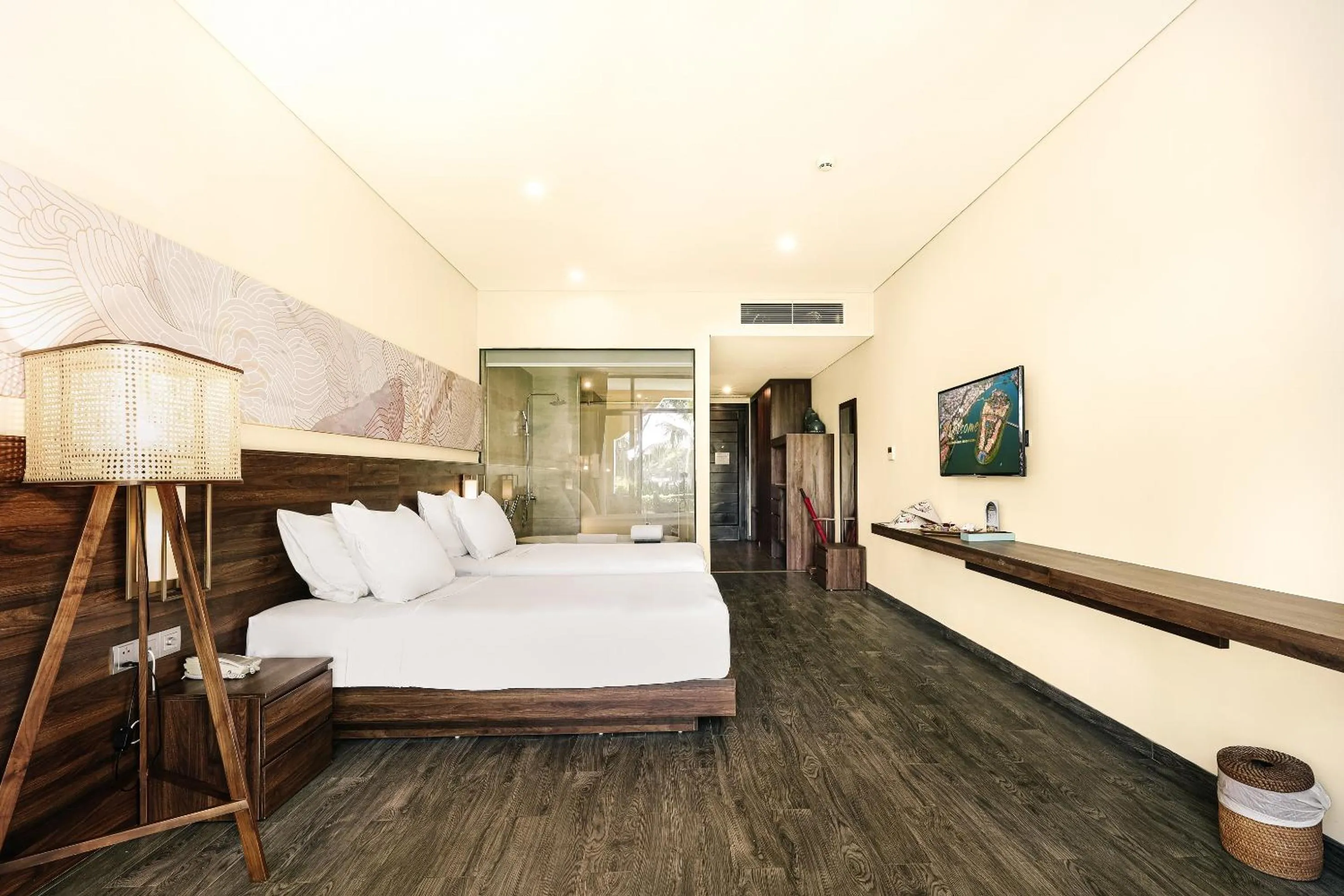 Bed in Hoi An Memories Resort & Spa