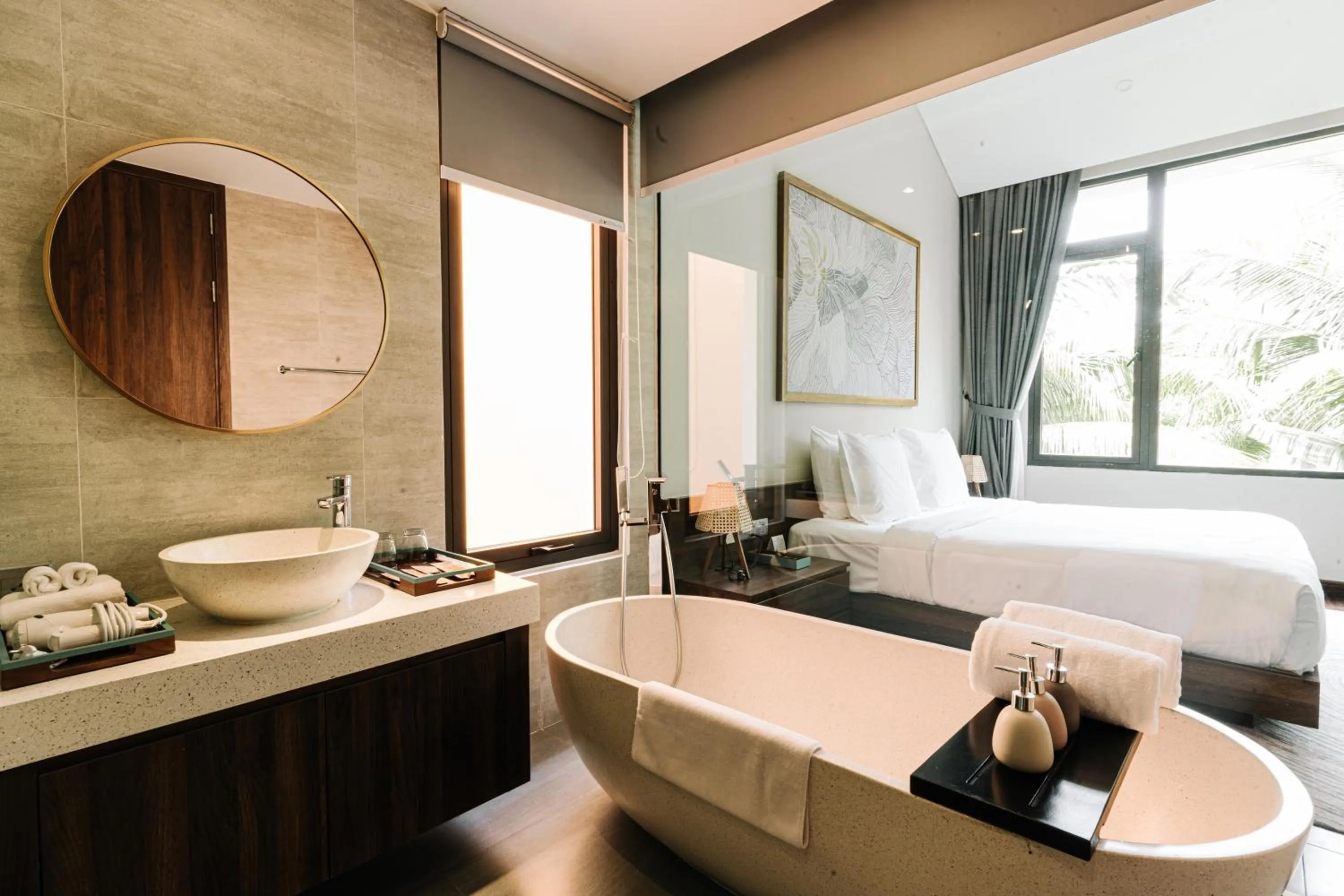 Toilet, Bed in Hoi An Memories Resort & Spa