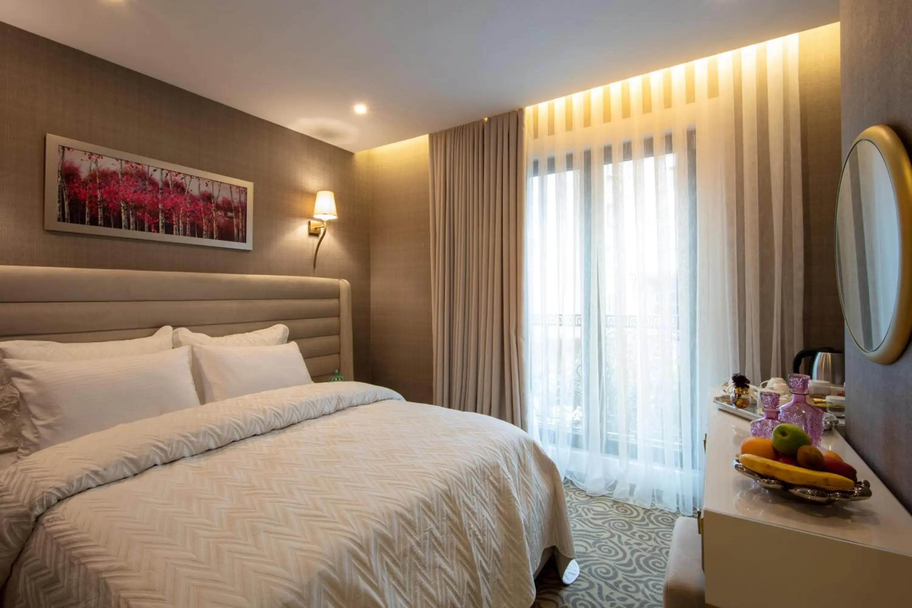 Bed in Mr BEYAZ HOTEL Bed in Mr BEYAZ HOTEL