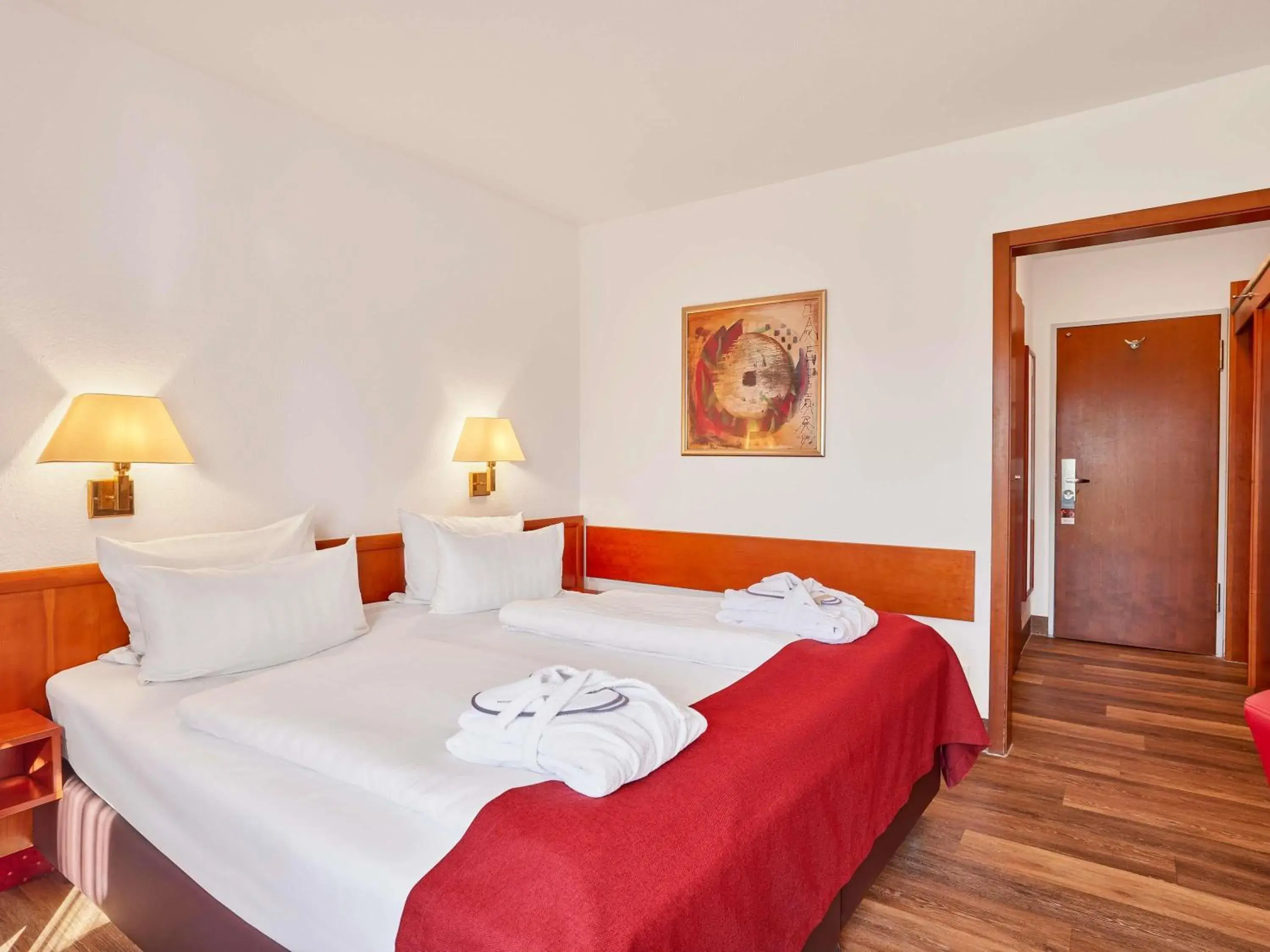 Bedroom, Bed in Mercure Hotel Bad Duerkheim An Den Salinen Bedroom, Bed in Mercure Hotel Bad Duerkheim An Den Salinen