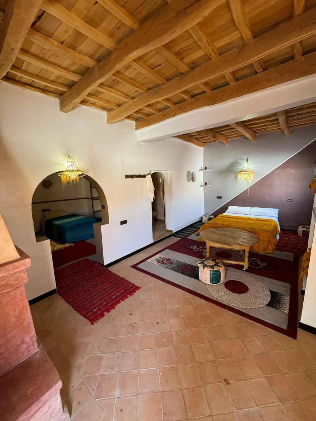 Bed in Maison D'hôte La Vallée Des Figues