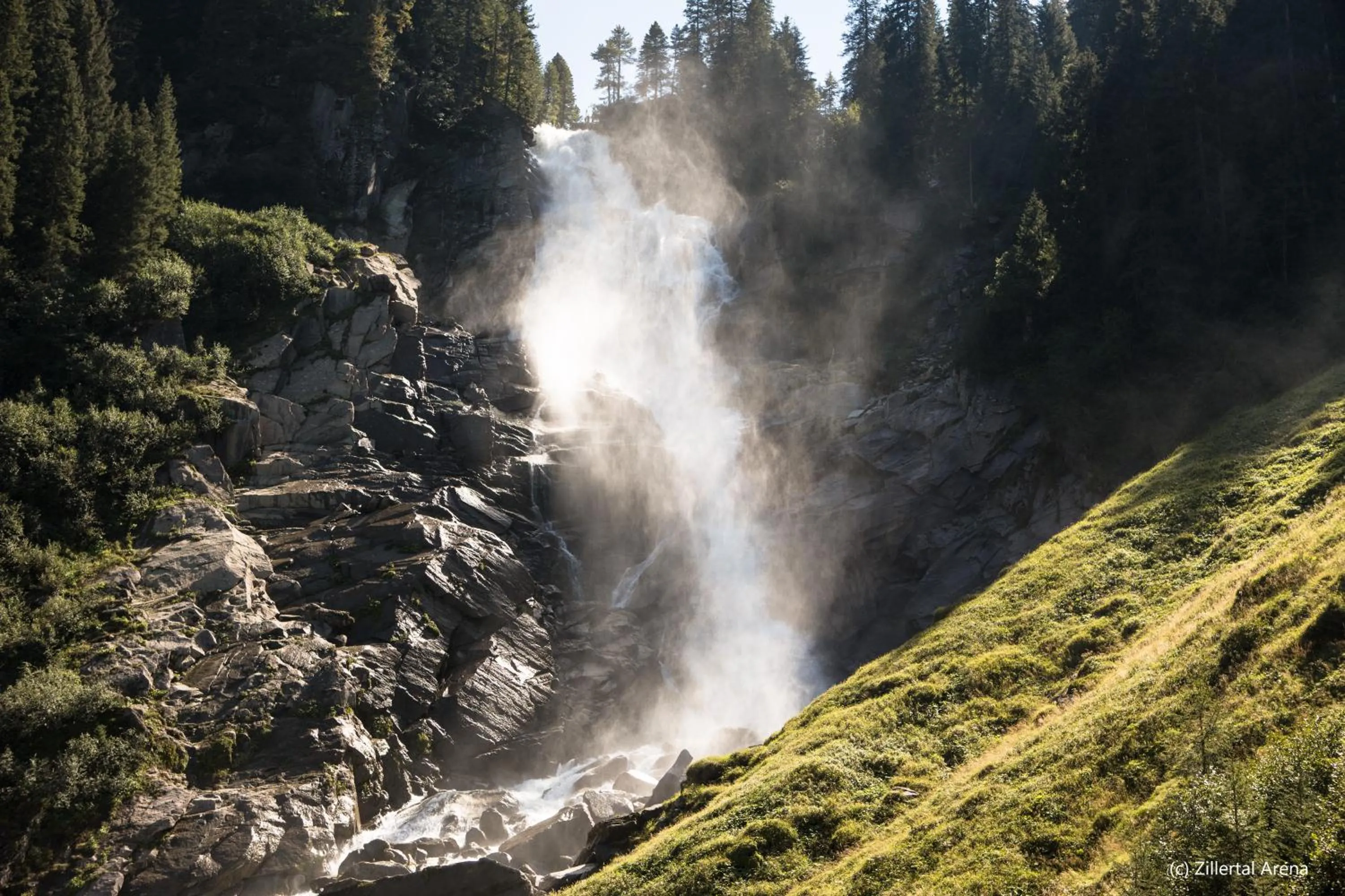 Natural landscape in Jugendgästehaus Gerlosplatte