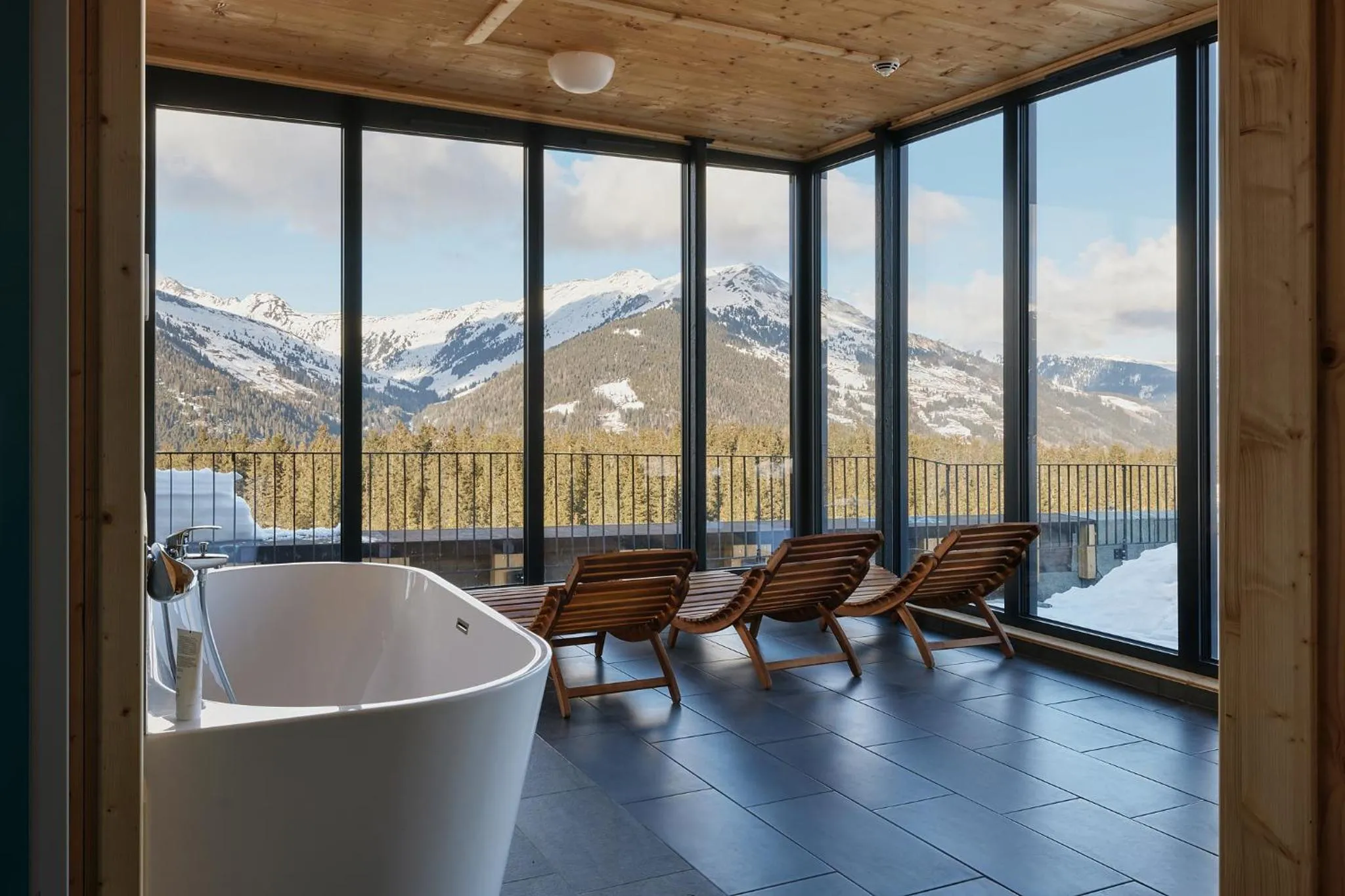 Sauna in Jugendgästehaus Gerlosplatte